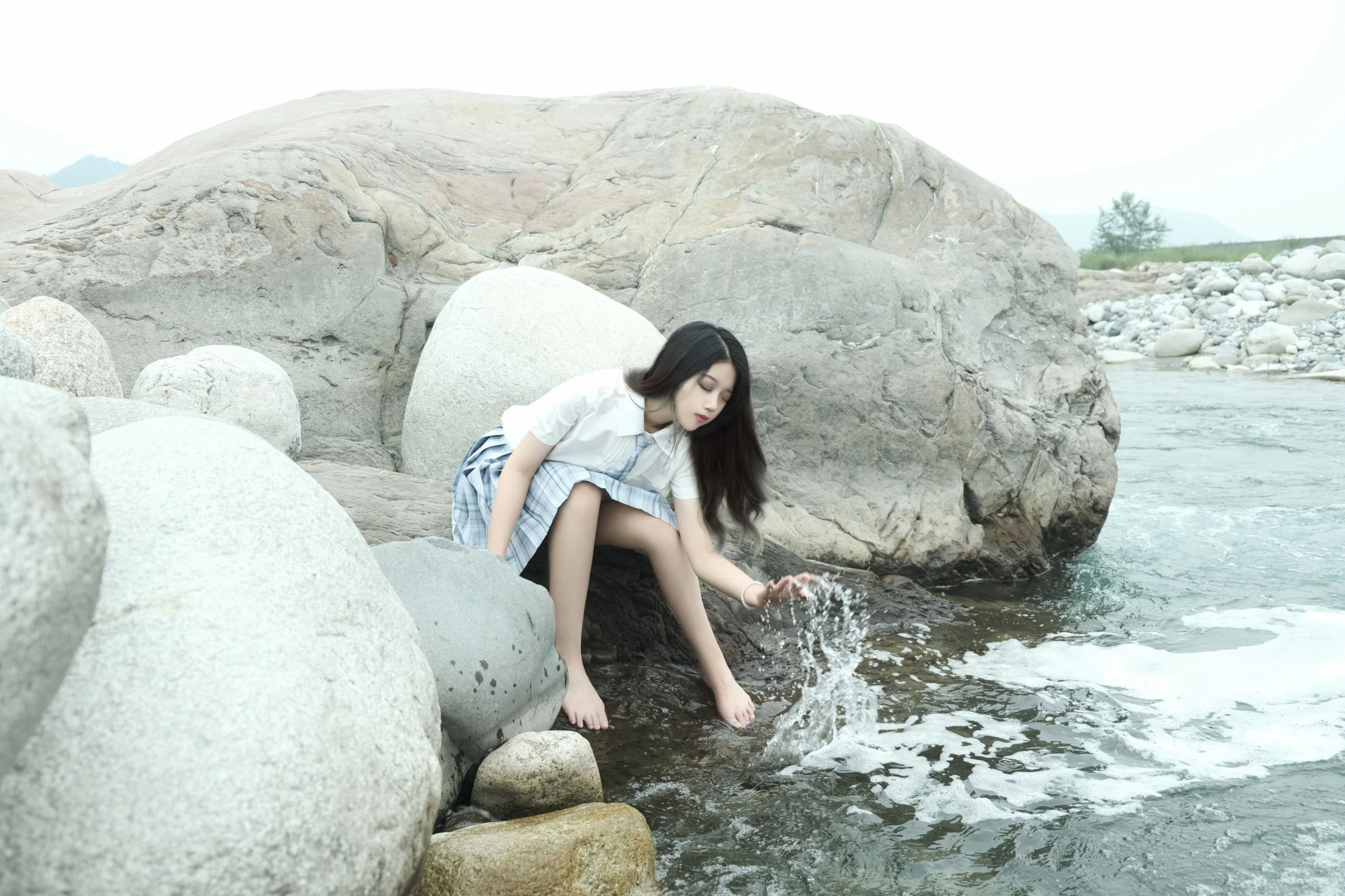 eloise软软 – 河边JK插图4
