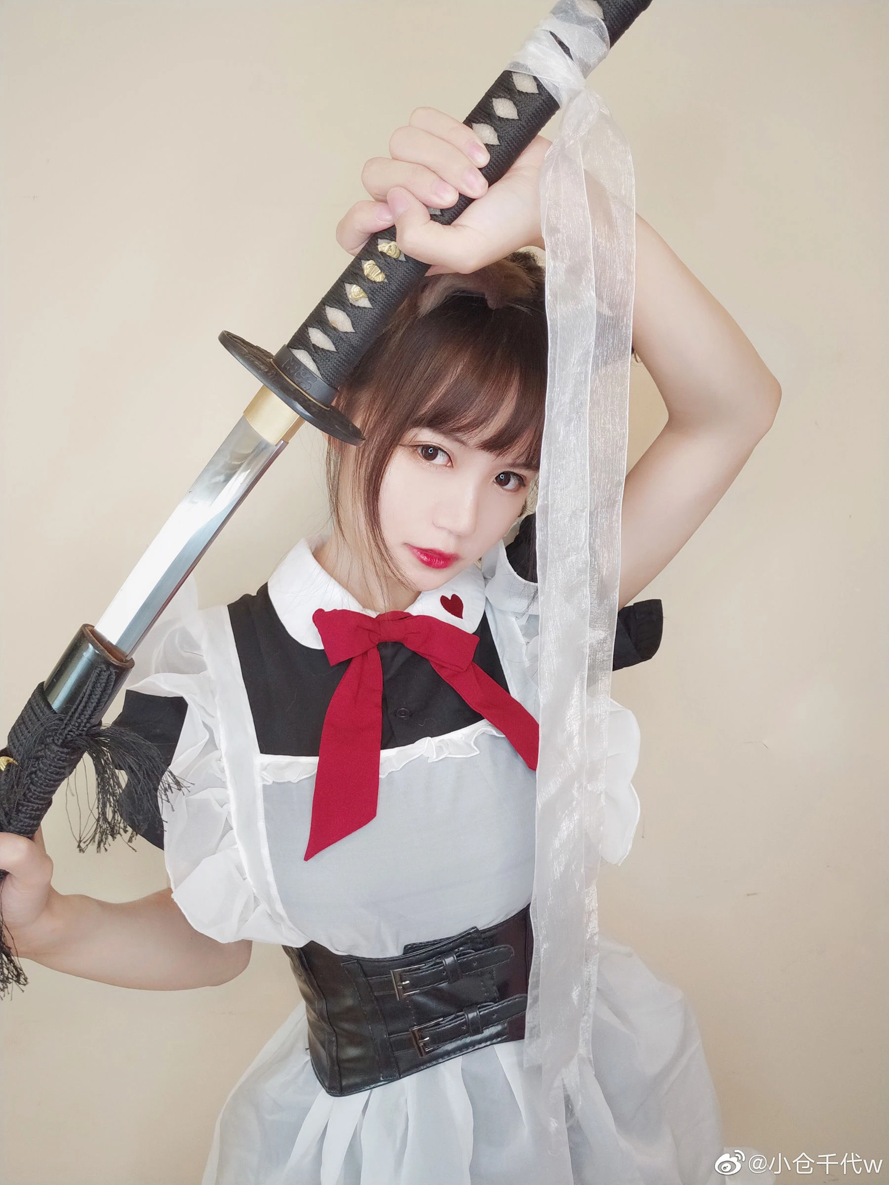动漫博主小仓千代w – 带刀女仆插图5