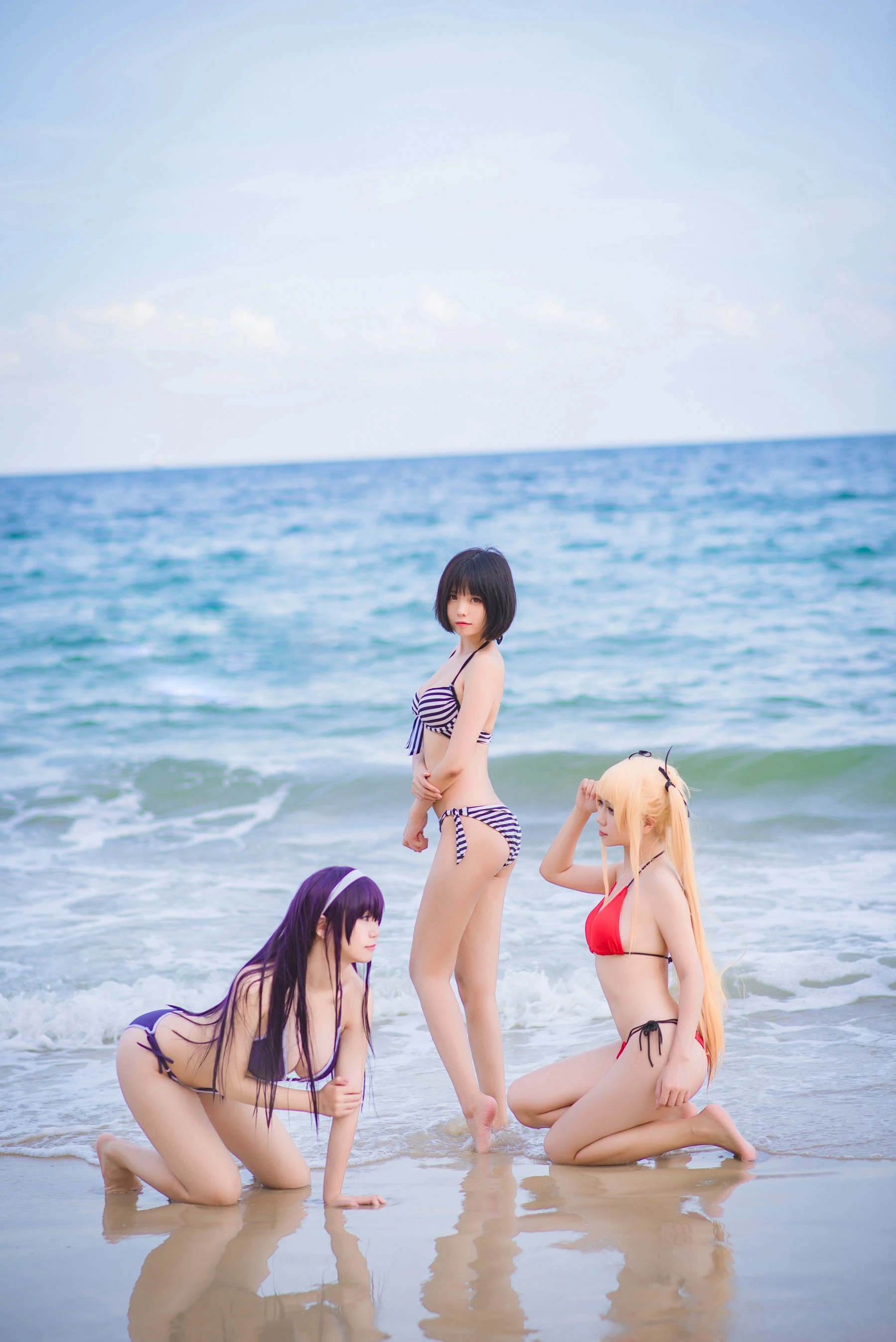 白金Saki – 水着 [27P]插图5
