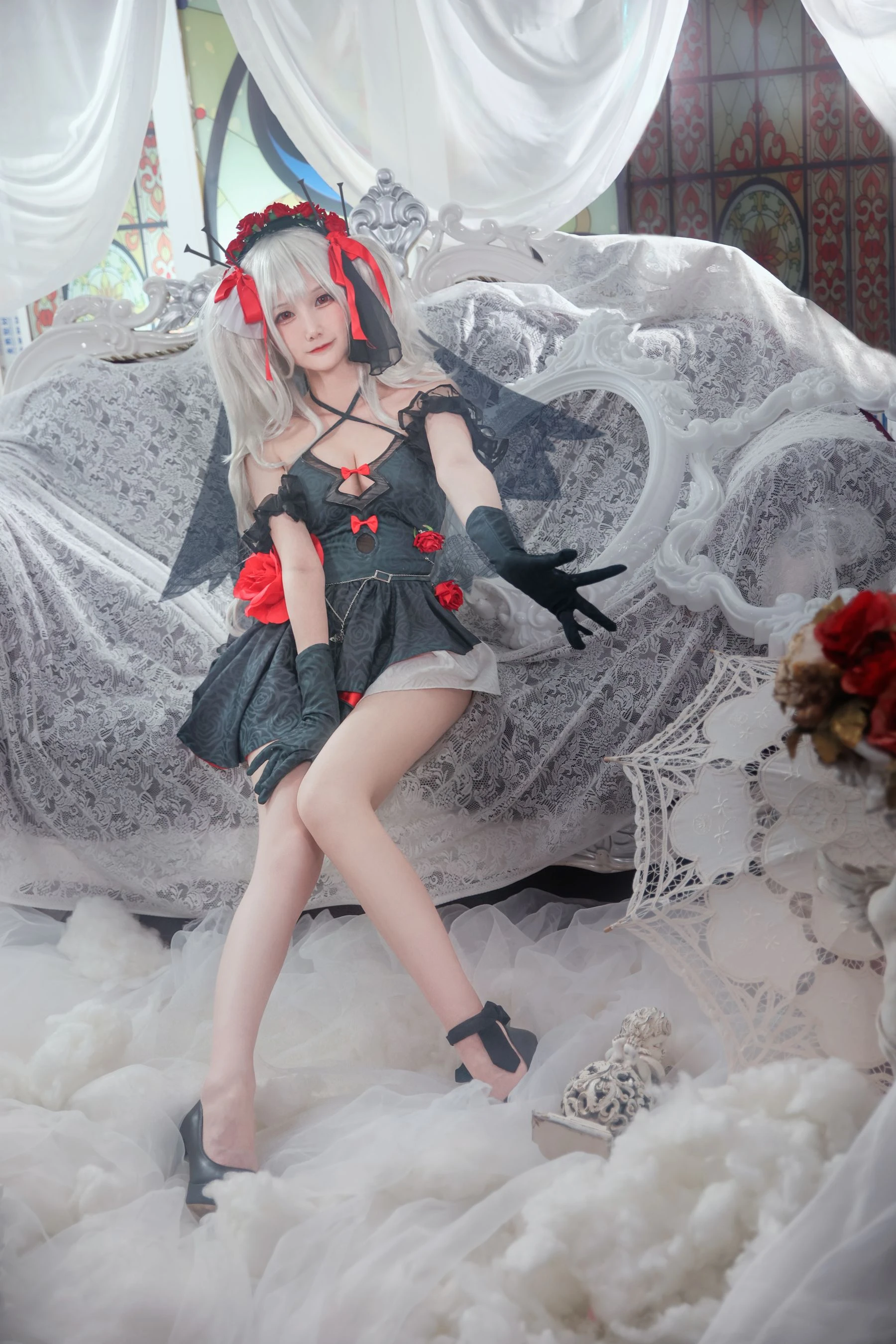 COS妹子仙九Airi – 吸血鬼誓约插图1