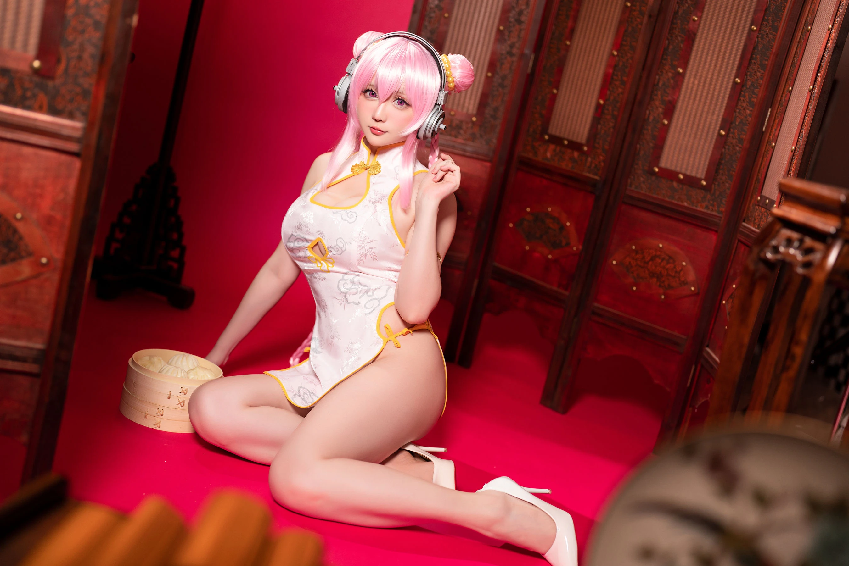 Coser小姐姐星之迟迟 – 索尼子旗袍 [41P]插图4