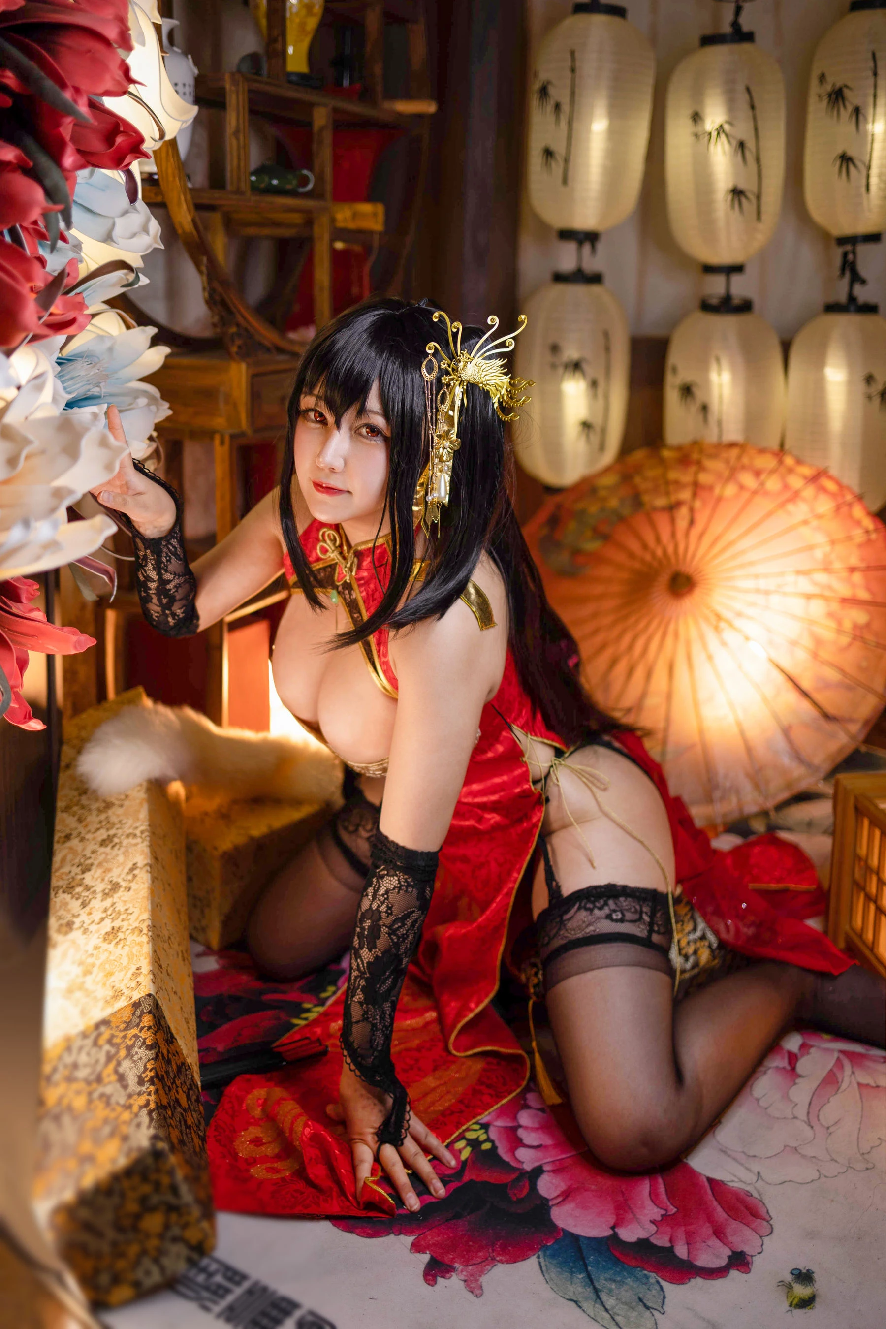 KANEKO_咔喵 – 大凤旗袍插图7