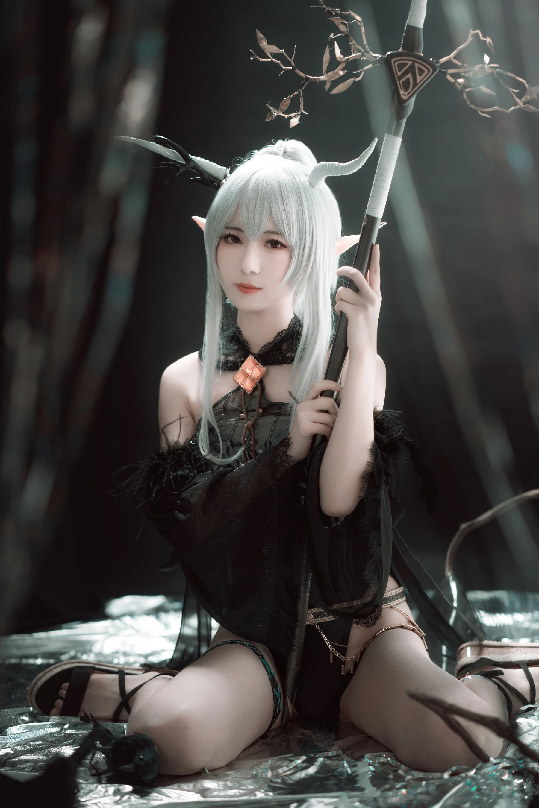 小姐姐弥音音ww 明日方舟 闪灵 [16P]插图6