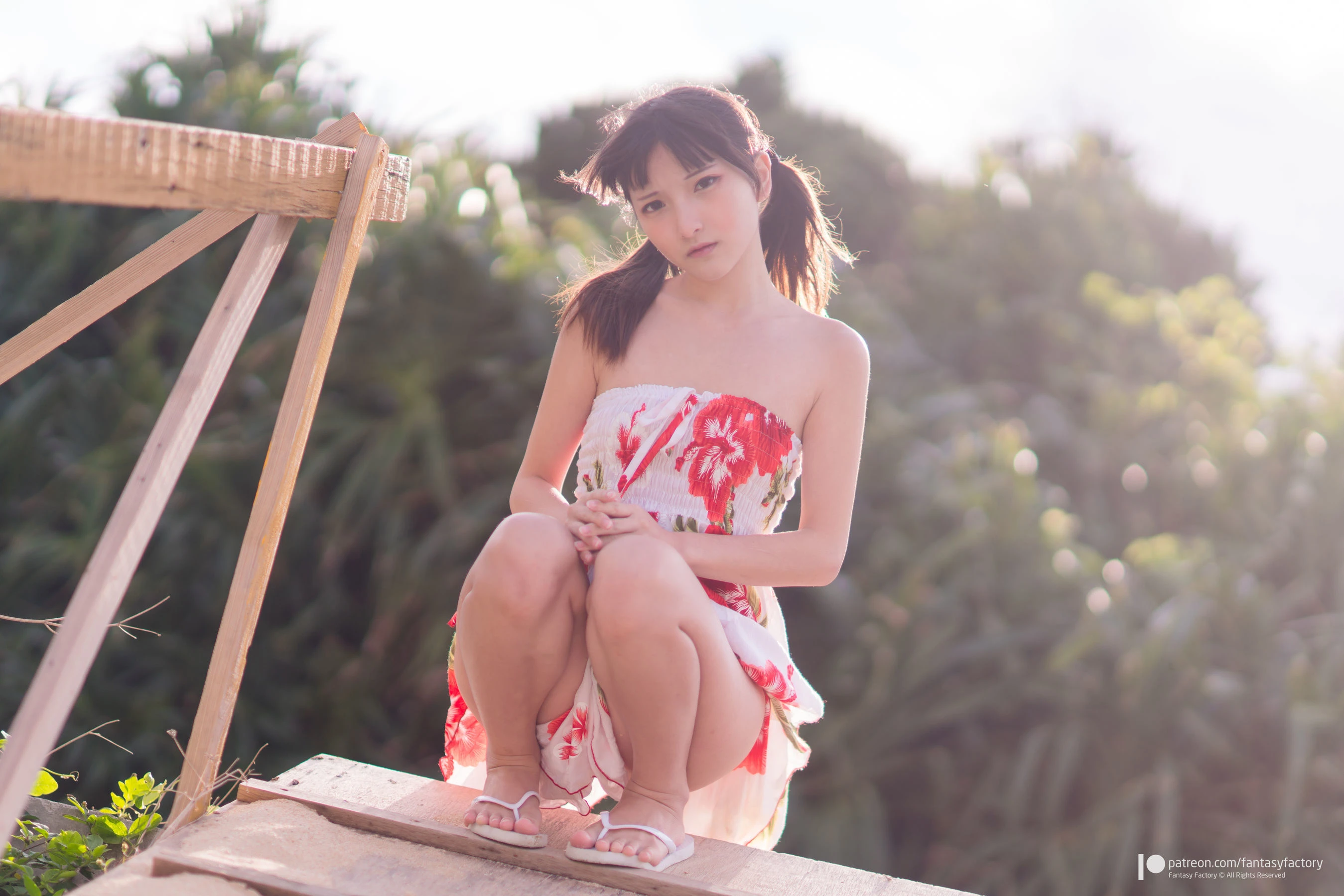 [Fantasy Factory] 小丁Cosplay – 居家 沙滩 浴室插图5