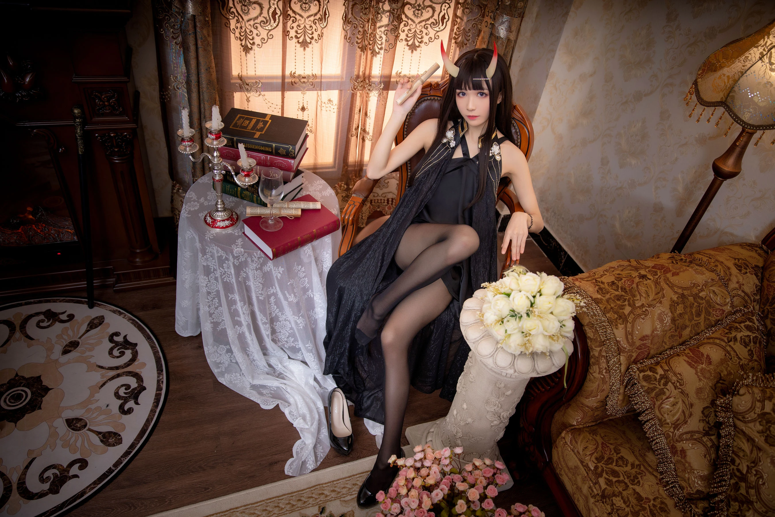 Tomoyo酱 – 碧蓝 能代礼服插图1