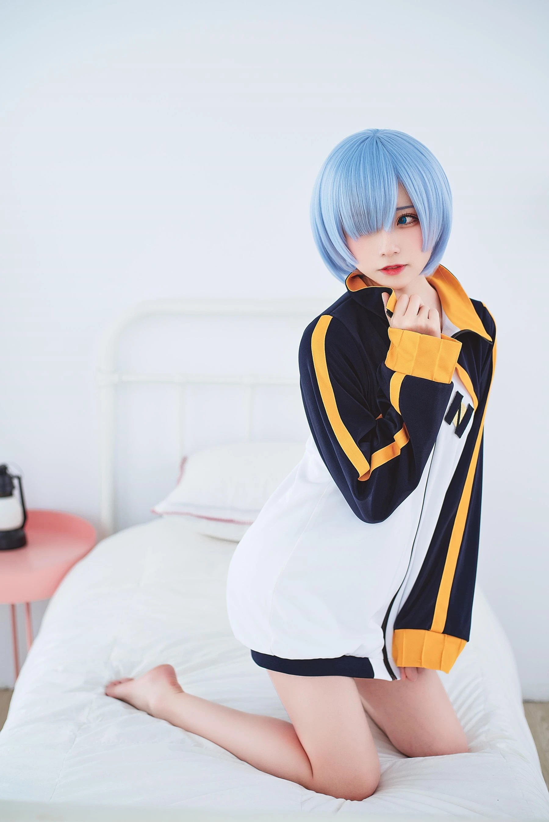 动漫博主Kitaro_绮太郎 – 蕾姆运动服 [18P]插图4