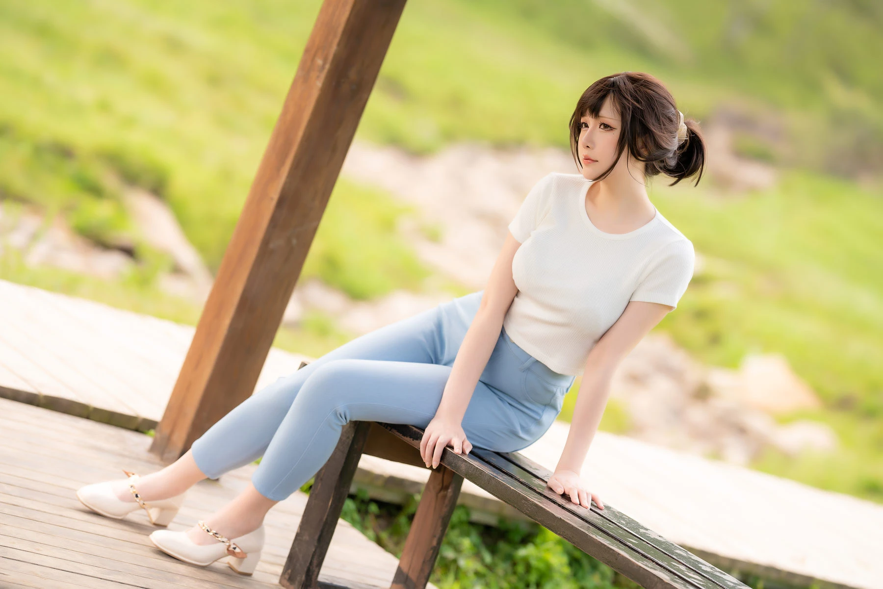 Coser小姐姐星之迟迟 – 户外 微风 [56P]插图11