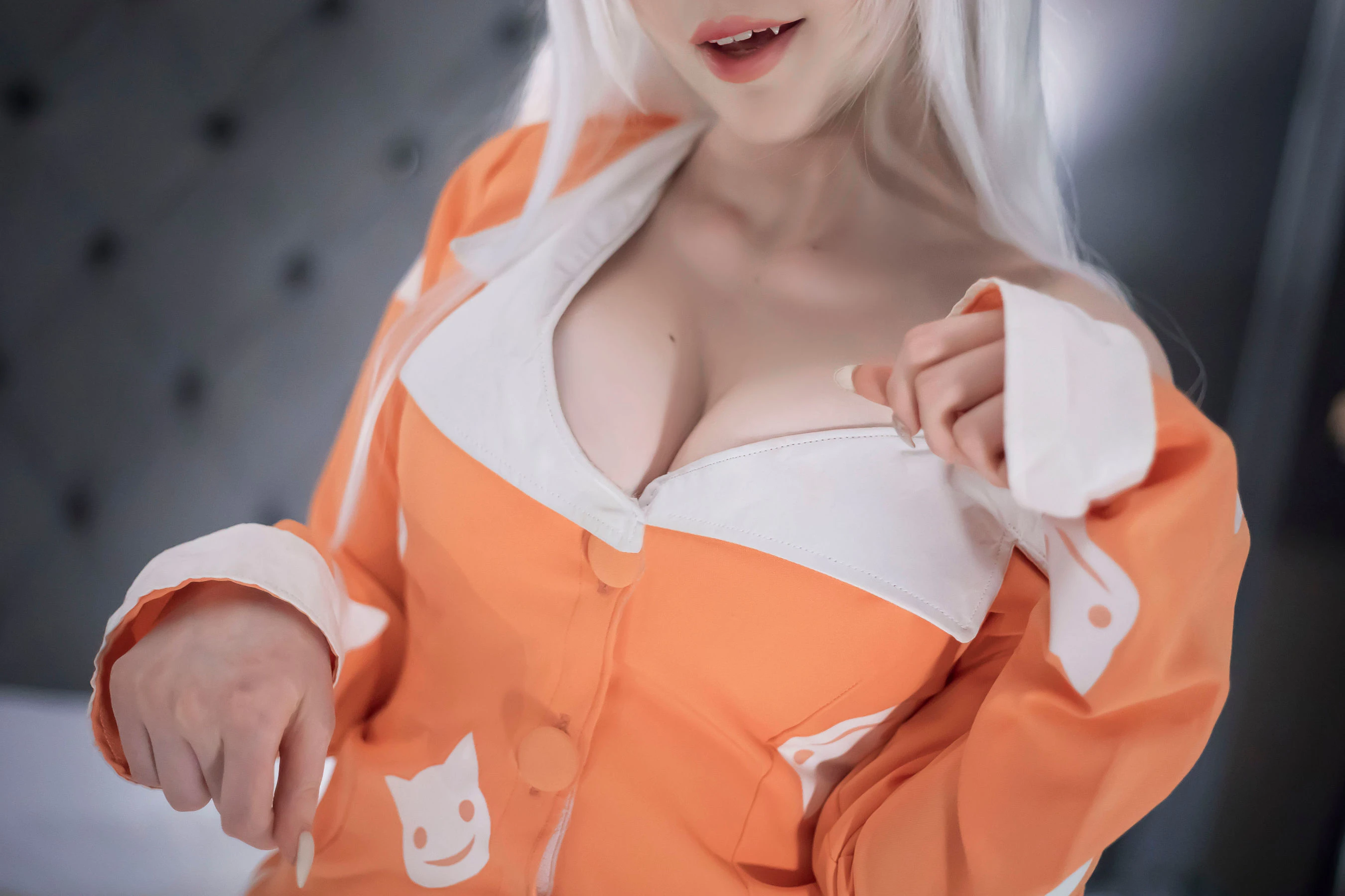 国外美女SayaTheFox – 白毛狐狸插图8