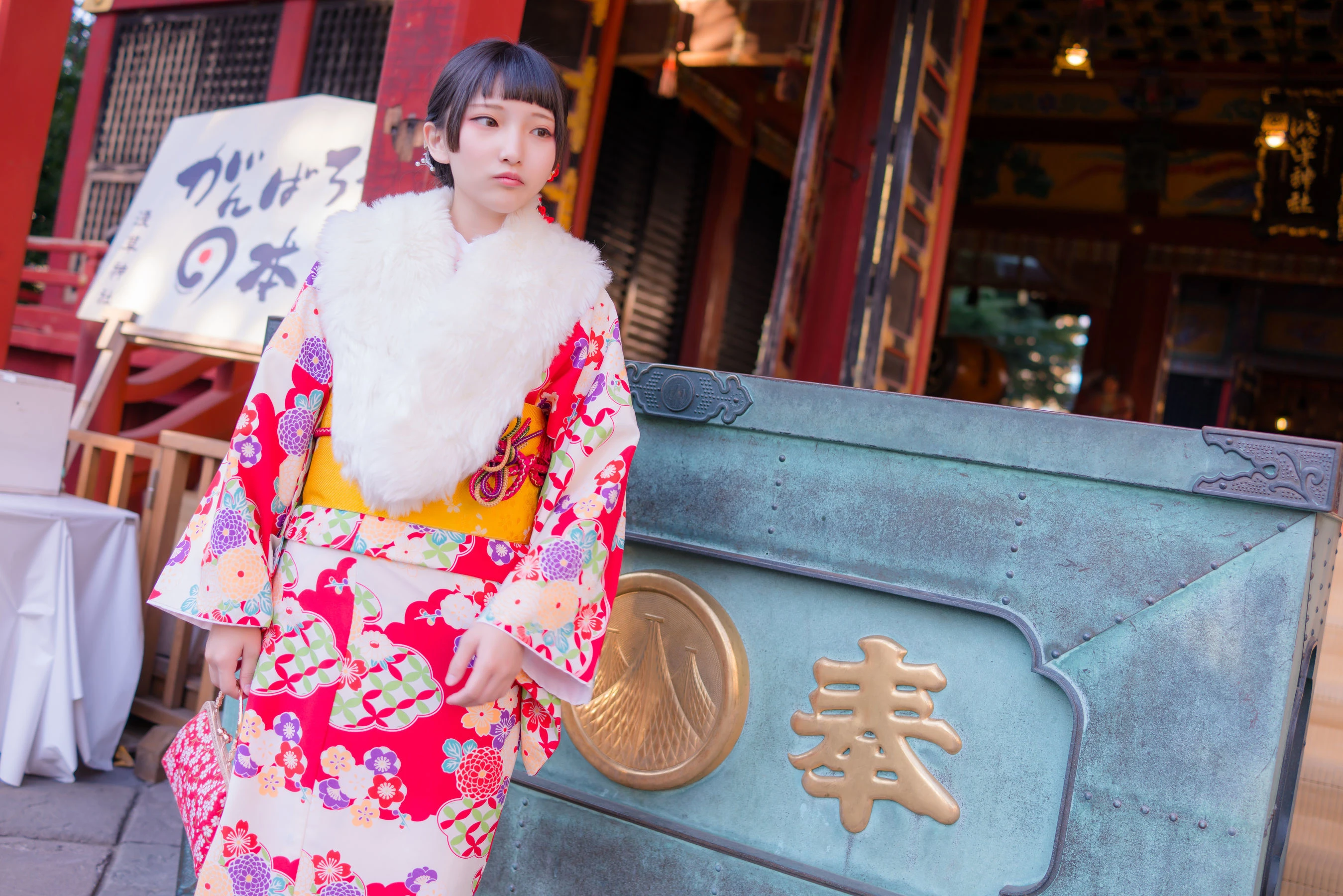 [Fantasy Factory] 小丁Cosplay – 和服 猫女女仆插图2