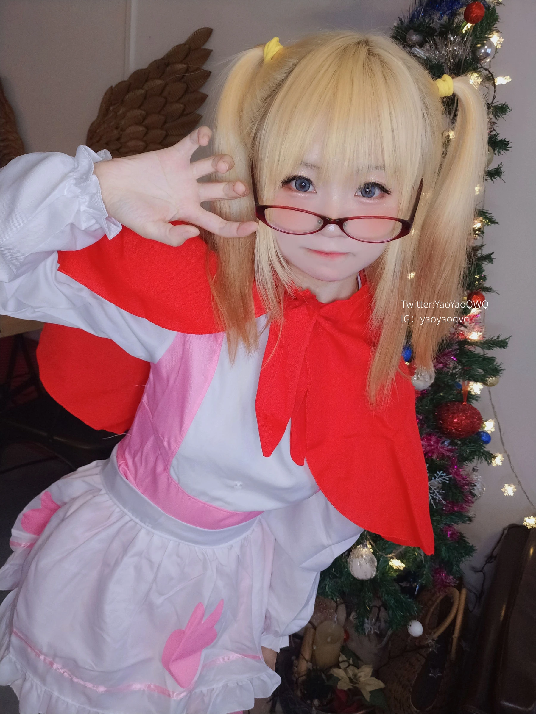 萌妹子Coser摇摇乐yoyo fantia 12月会员合集 女仆系列 [66P]插图1