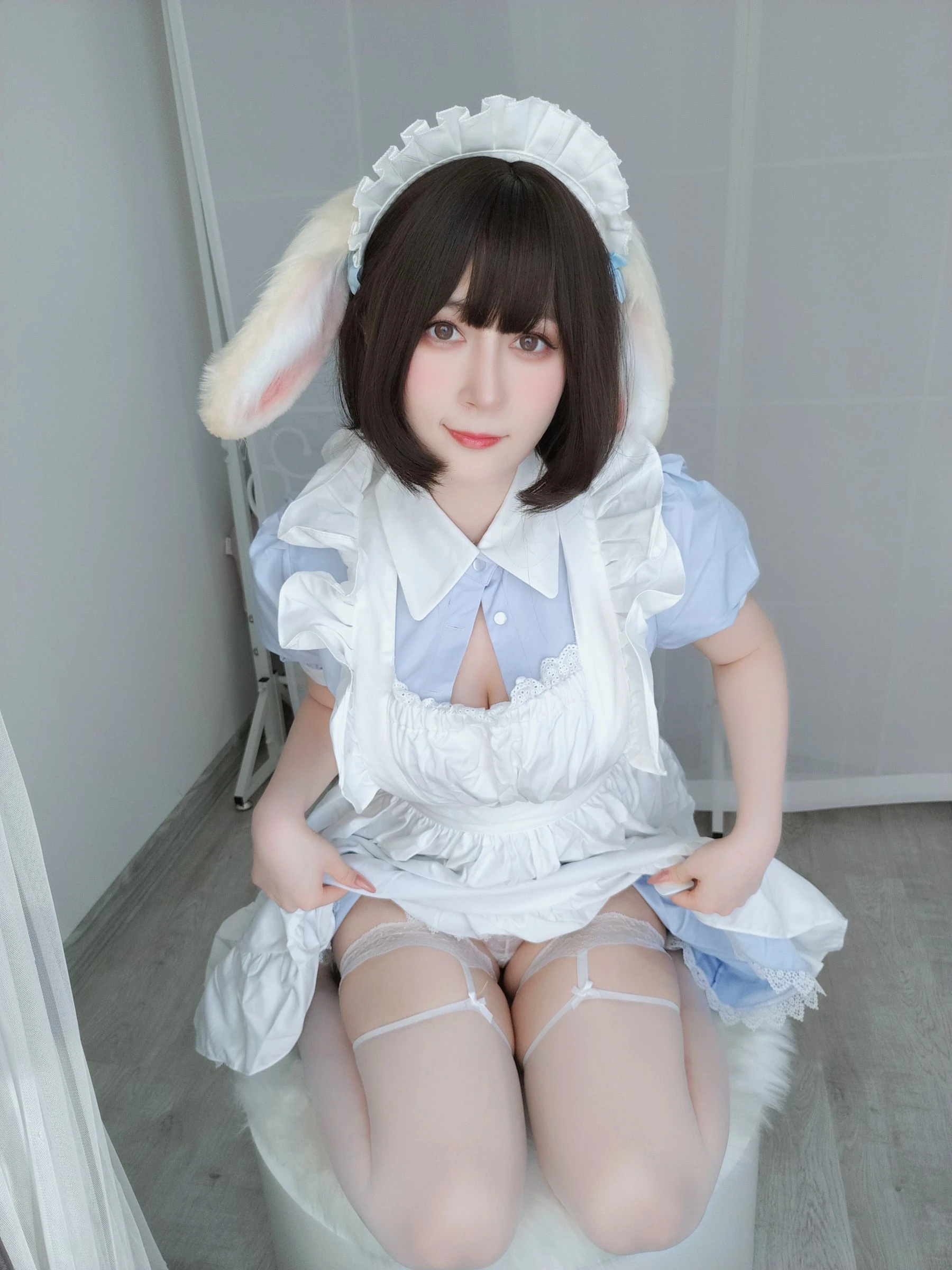 Coser小姐姐白银 – 兔女仆插图5