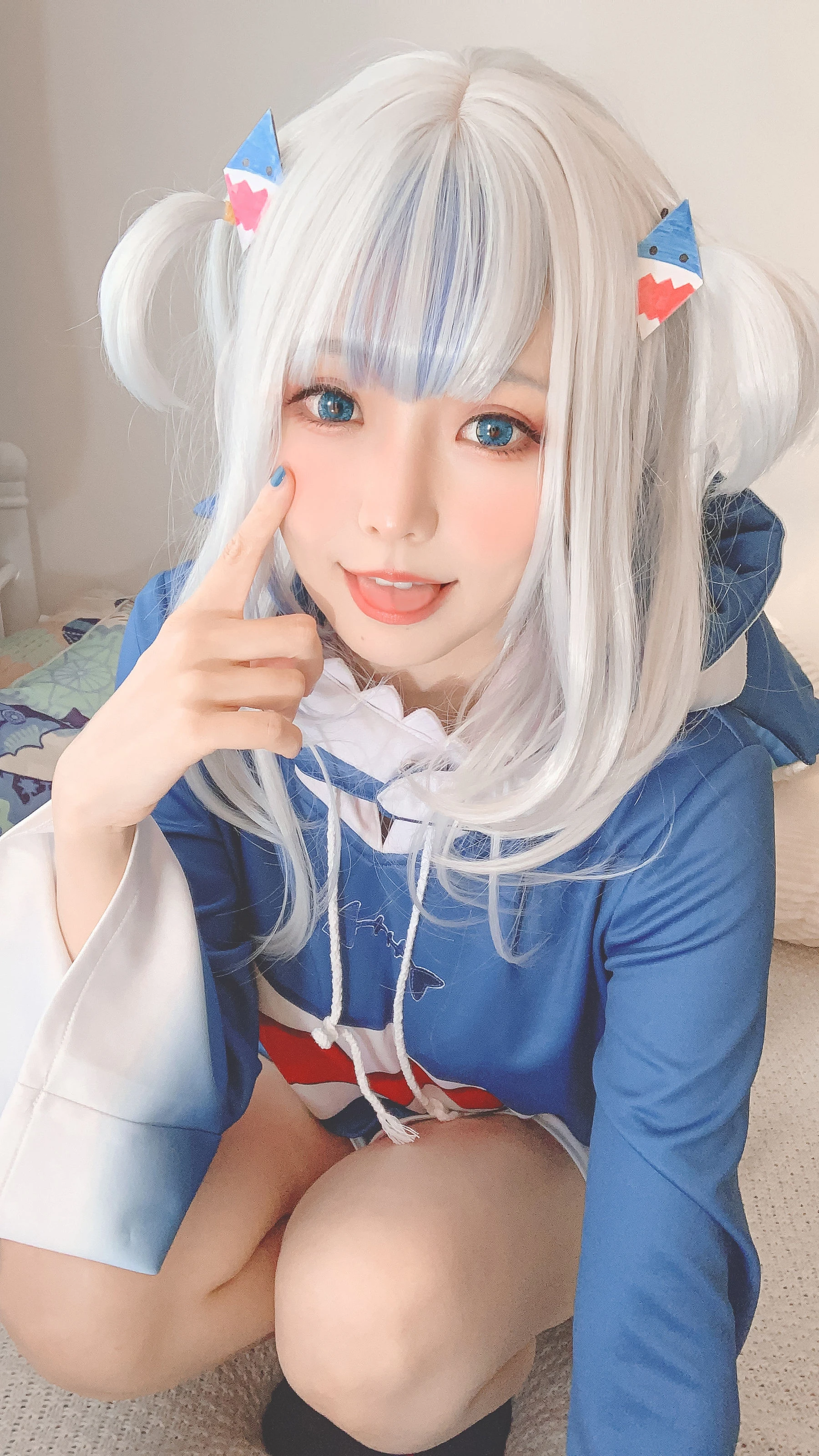 Ely_eee(ElyEE子) – 噶呜・古拉(小鲨鲨) [44P]高清在线免费欣赏–微密图社-微密图社