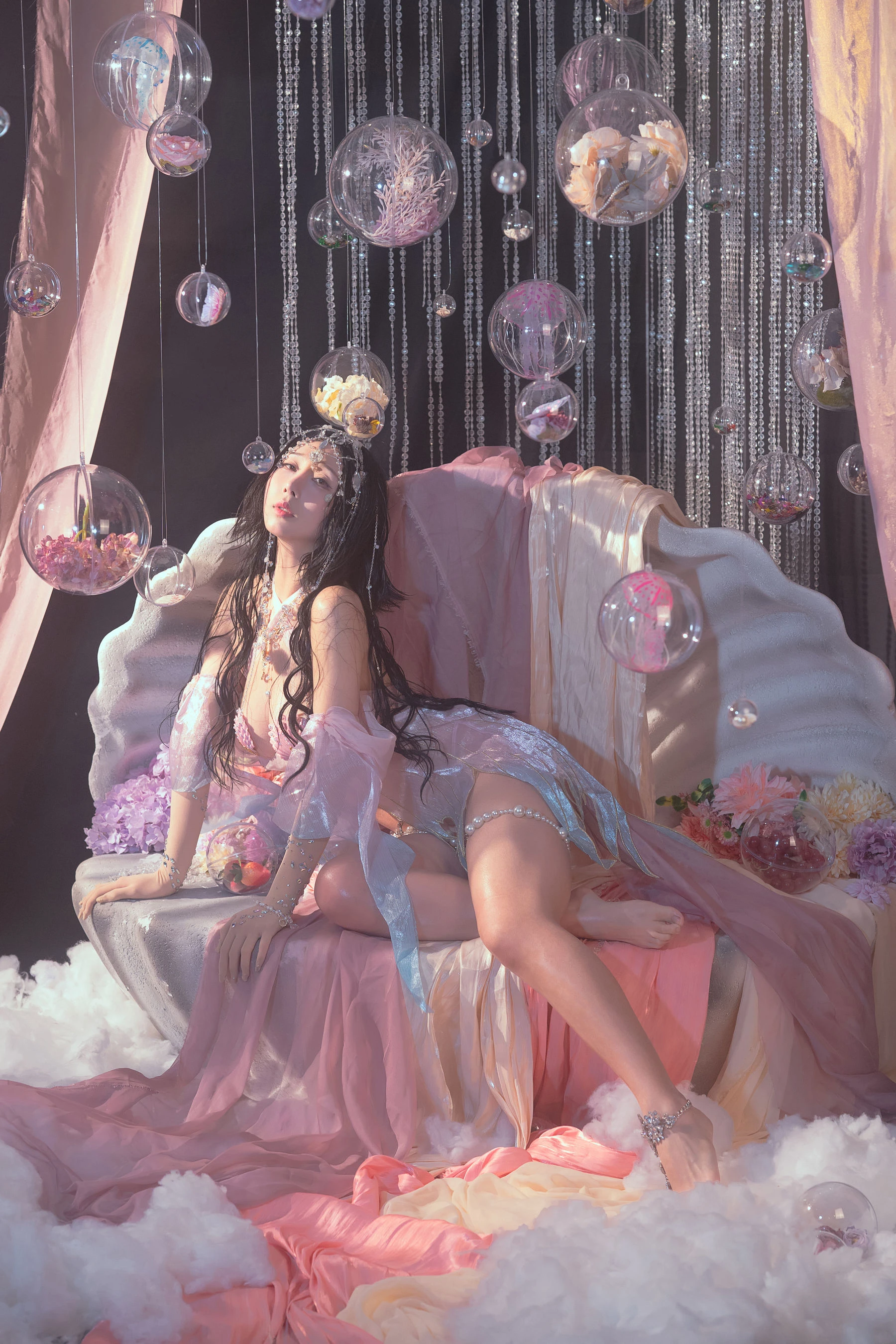 云溪溪 – 奶桃 海的女儿 [39P]高清在线免费欣赏–微密图社-微密图社