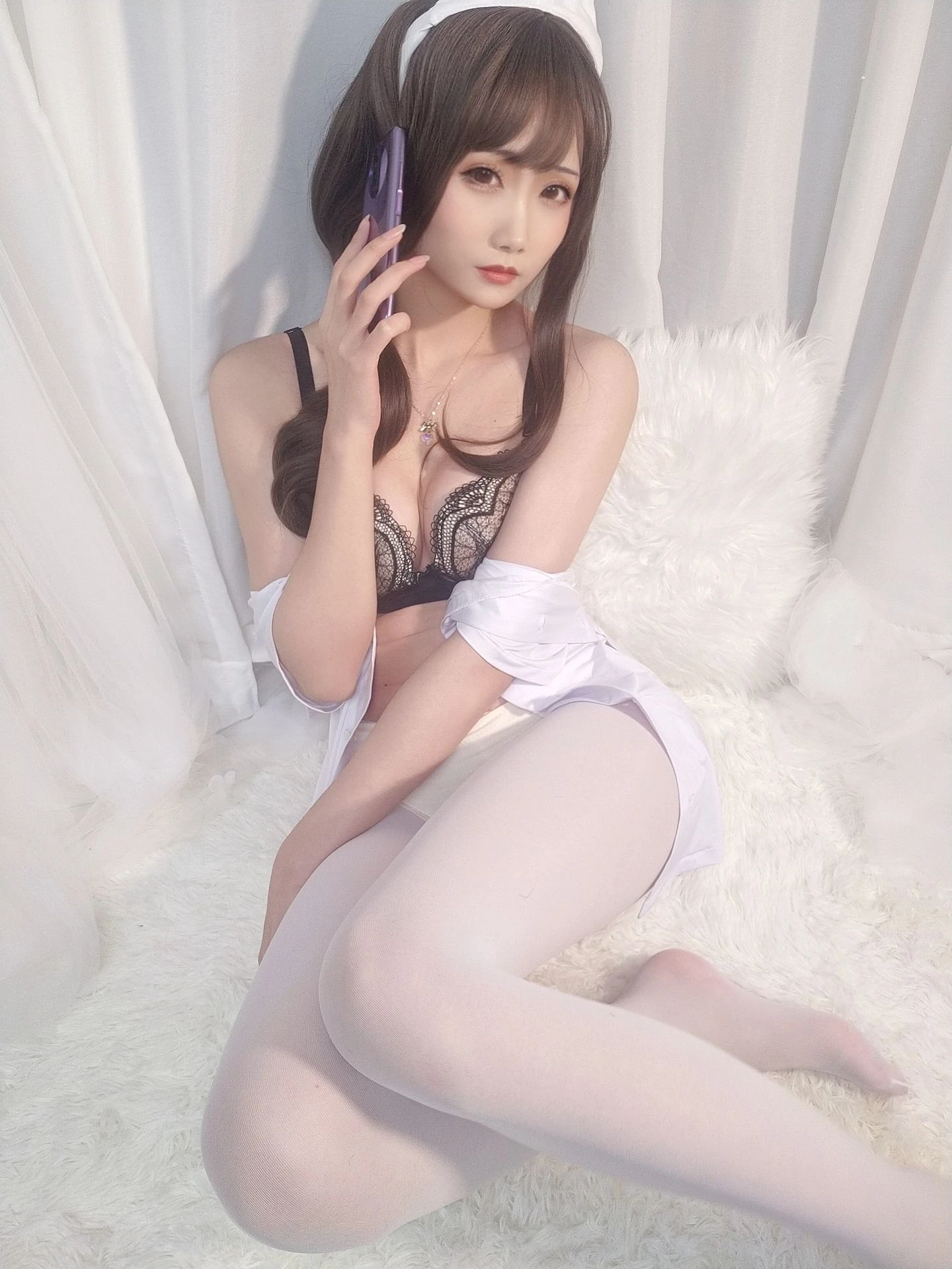 动漫博主曉美媽 – (圣诞自拍)护士人妻插图6