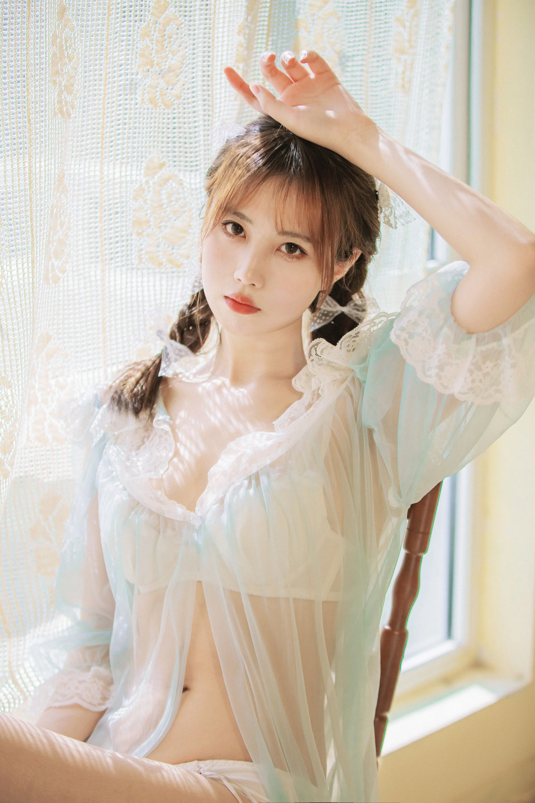 次元少女念雪ww – 蓝纱衣插图8