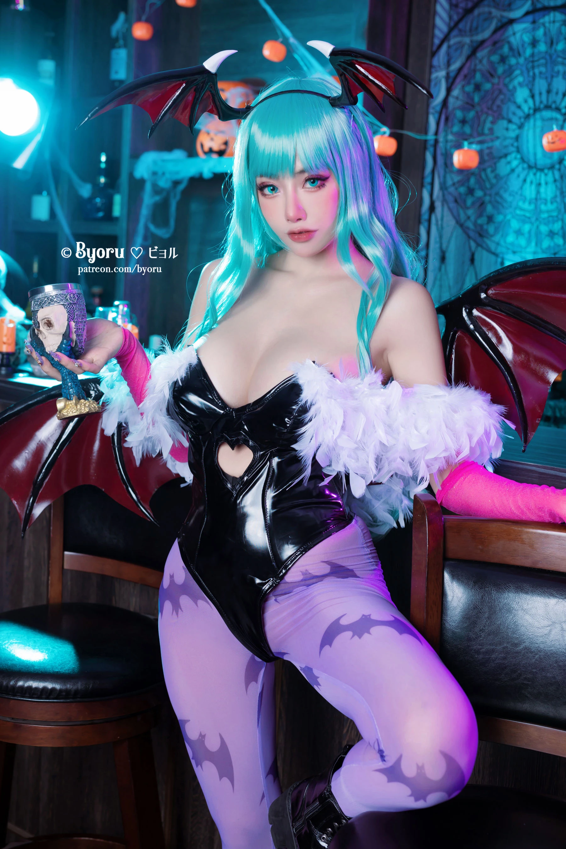 日本性感萝莉Byoru – Morrigan [32P]插图2