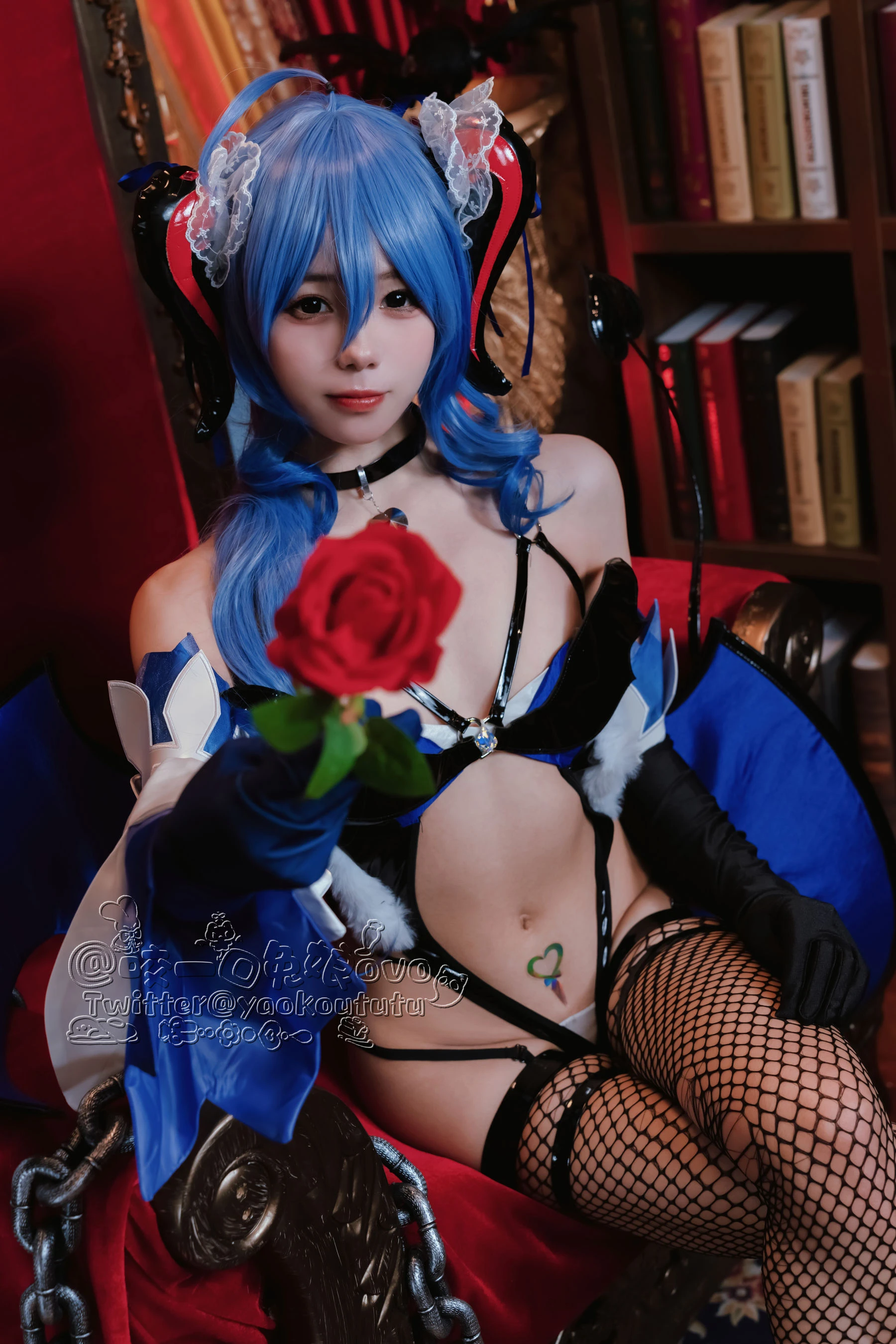 咬一口兔娘 – 甘雨魅魔 [40P]插图2