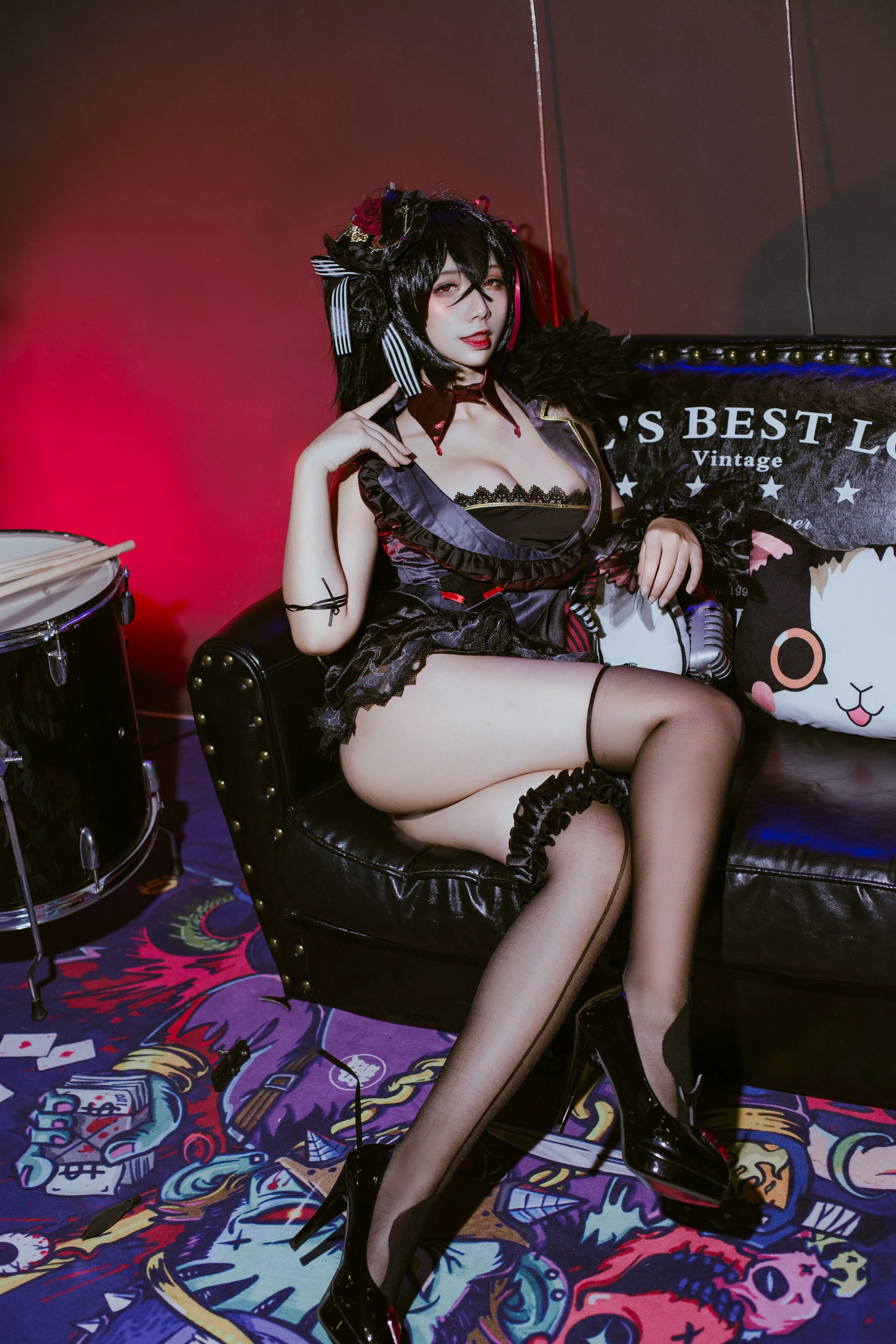 动漫博主九曲Jean – 大凤打歌服 [30P]插图2