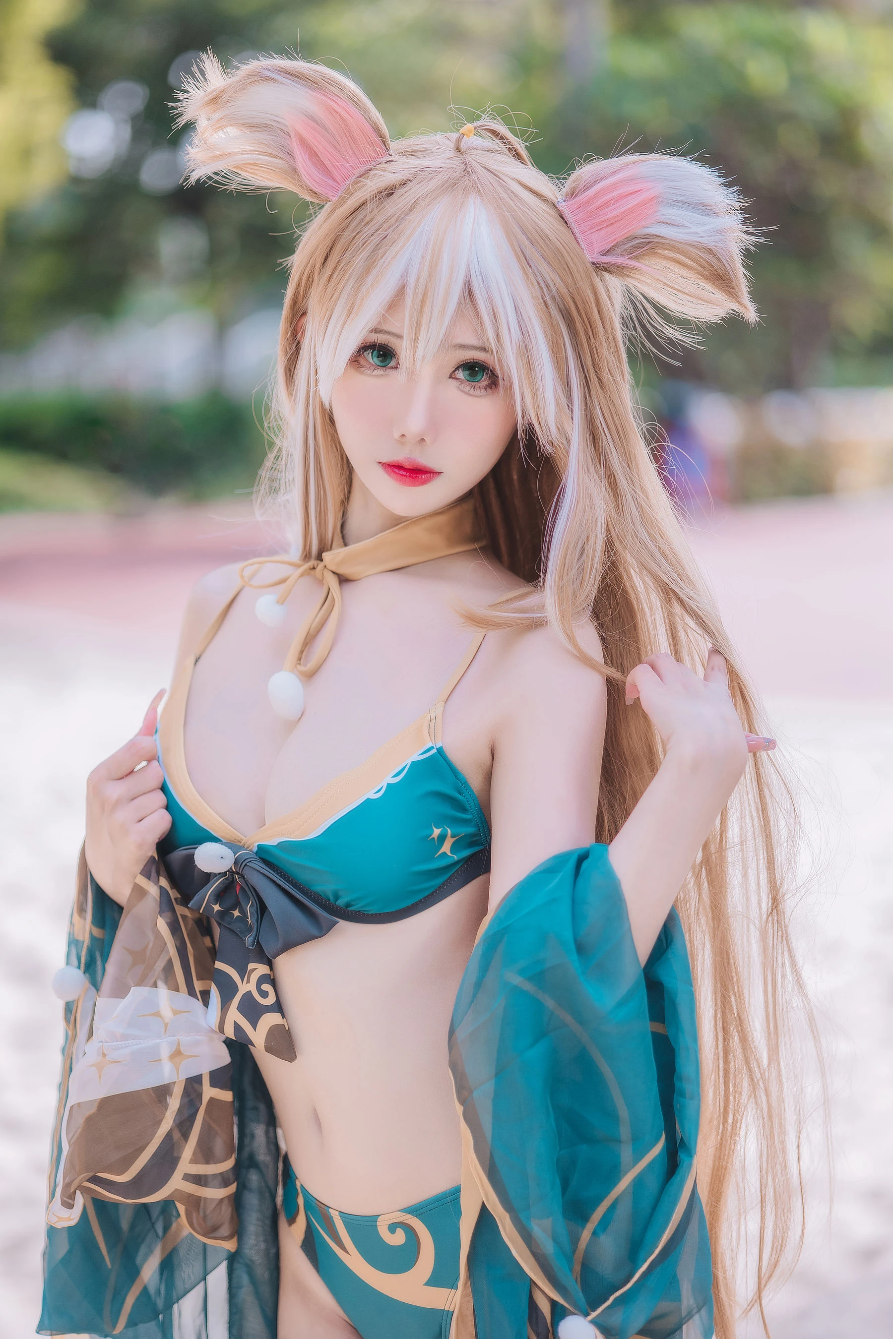 仙女月 – 泽月希娜小姐泳装插图7
