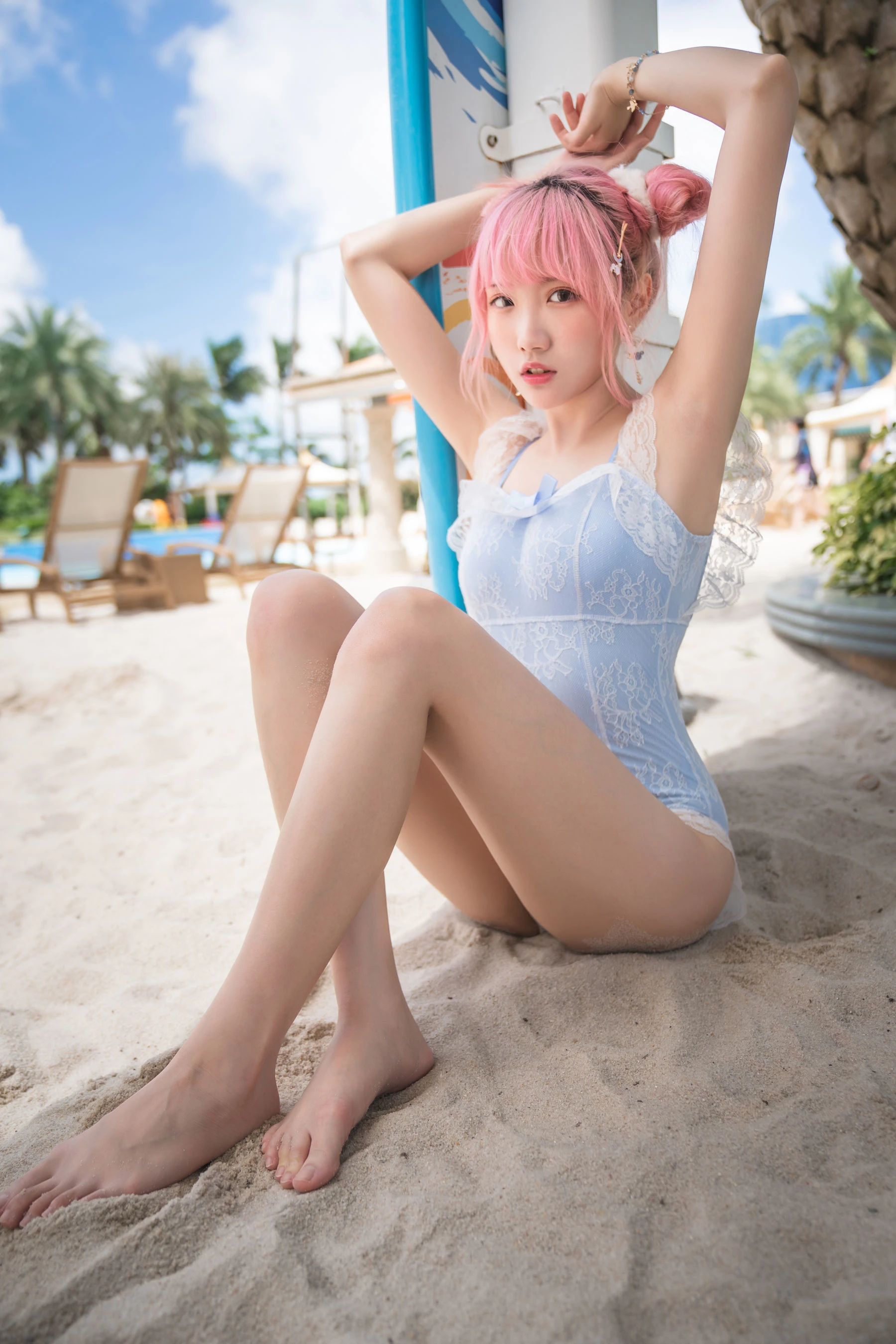 Coser瓜希酱福利 – 度假水着 [10P]插图6