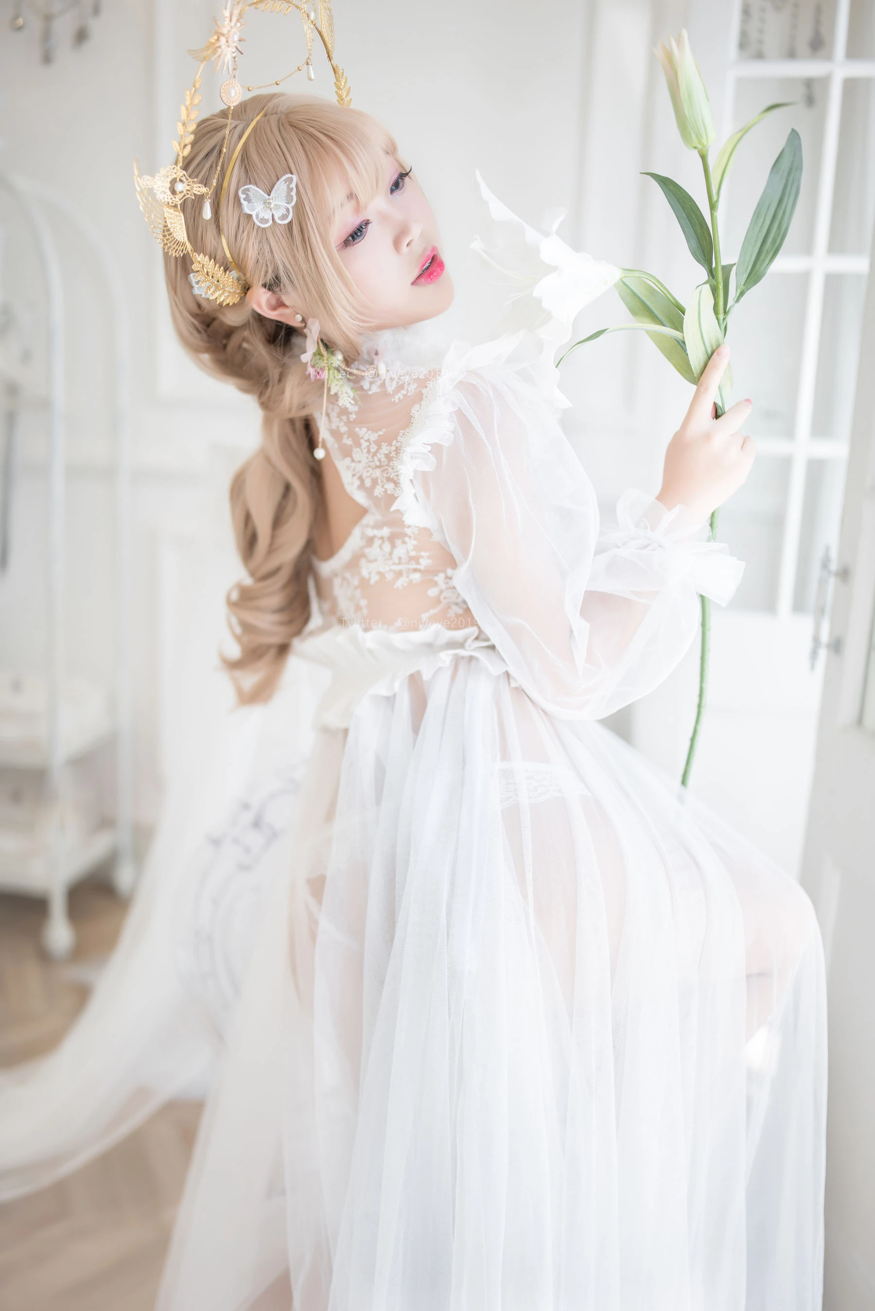 萌系小姐姐-白烨- – 珍珠花嫁插图8