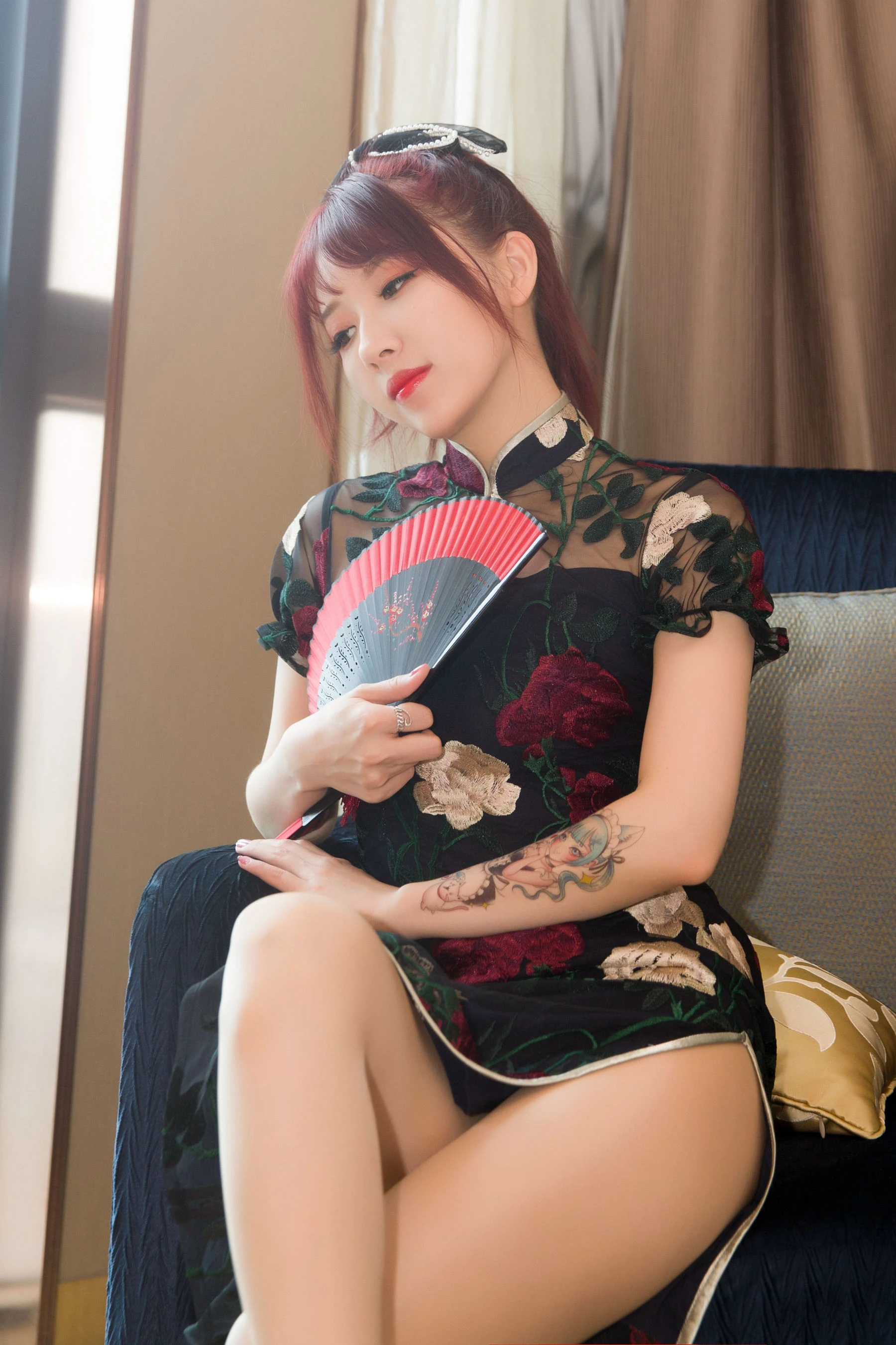 斗鱼主播小女巫露娜 – 烟影如画 [40P]插图3