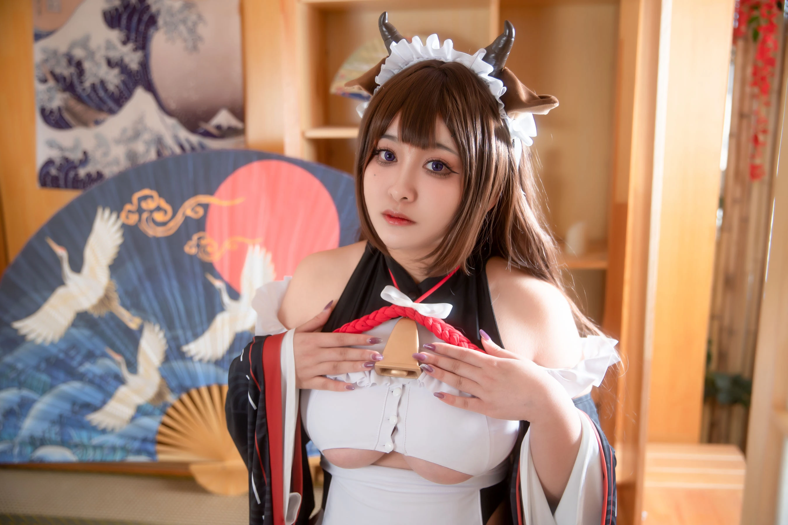 动漫博主洛璃LoLiSAMA – 樫野 迷糊女仆 [64P]插图1