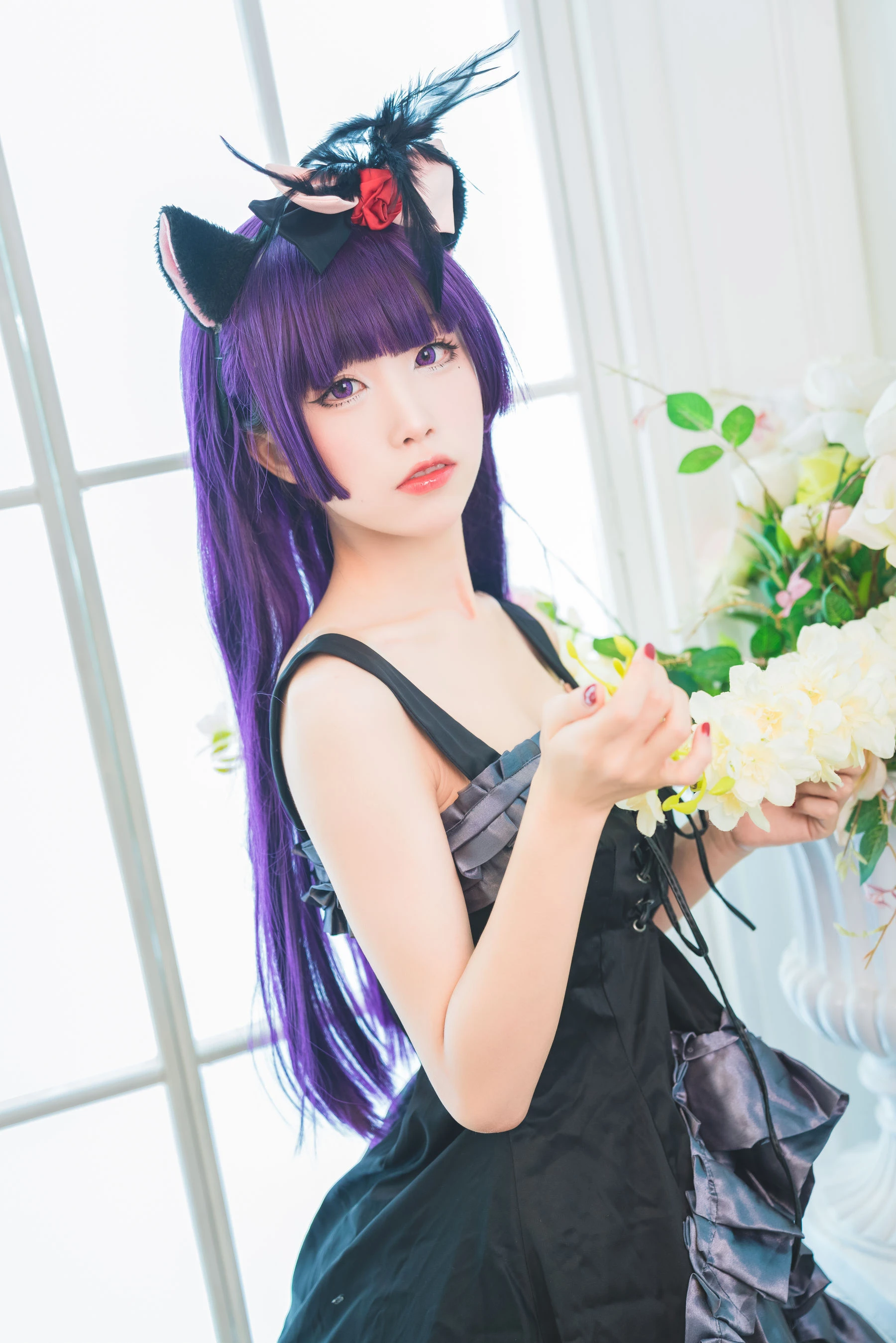 动漫博主水淼aqua – 黑猫插图2