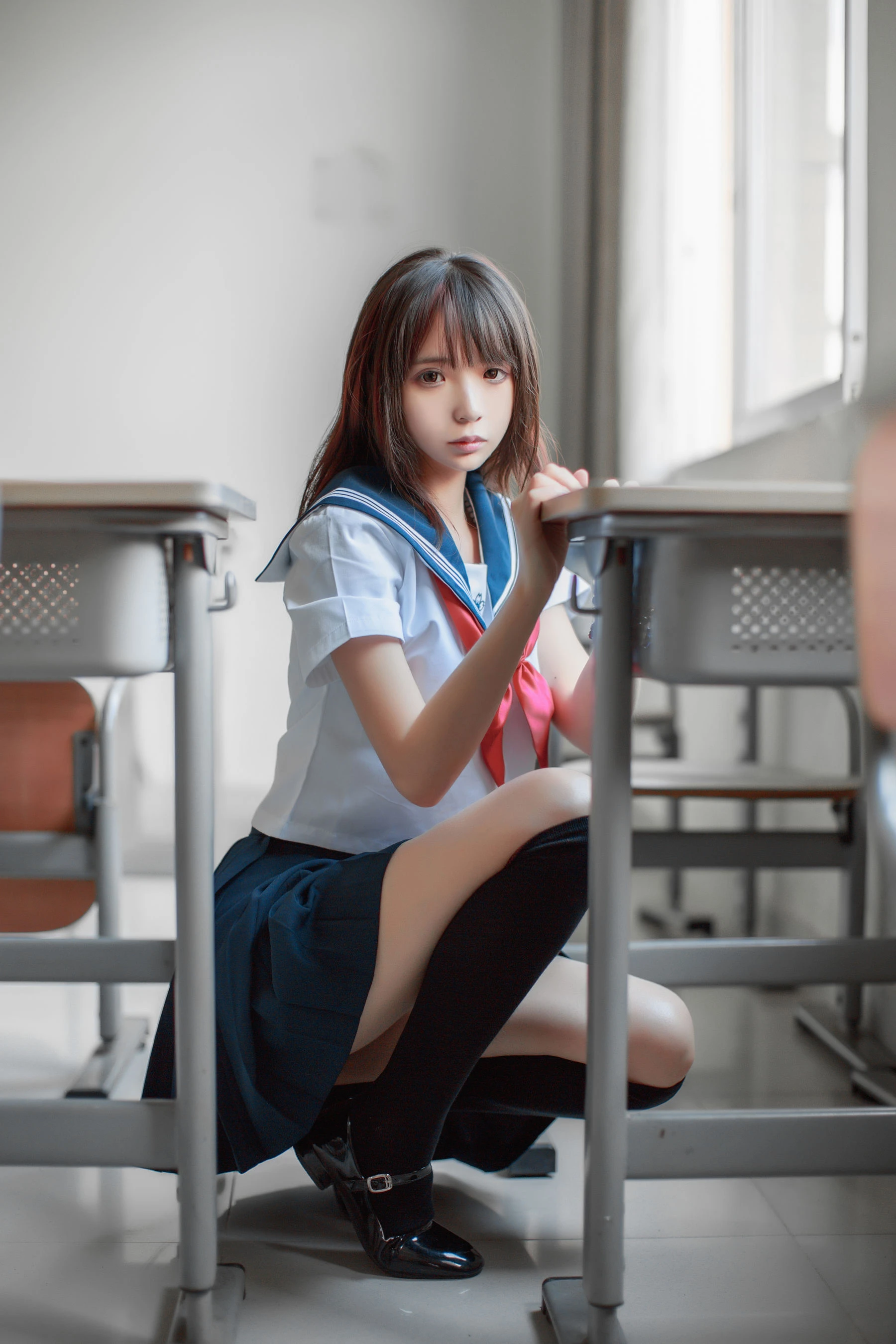 [萝莉COS] 疯猫ss《同桌的水手服》 [41P]插图4