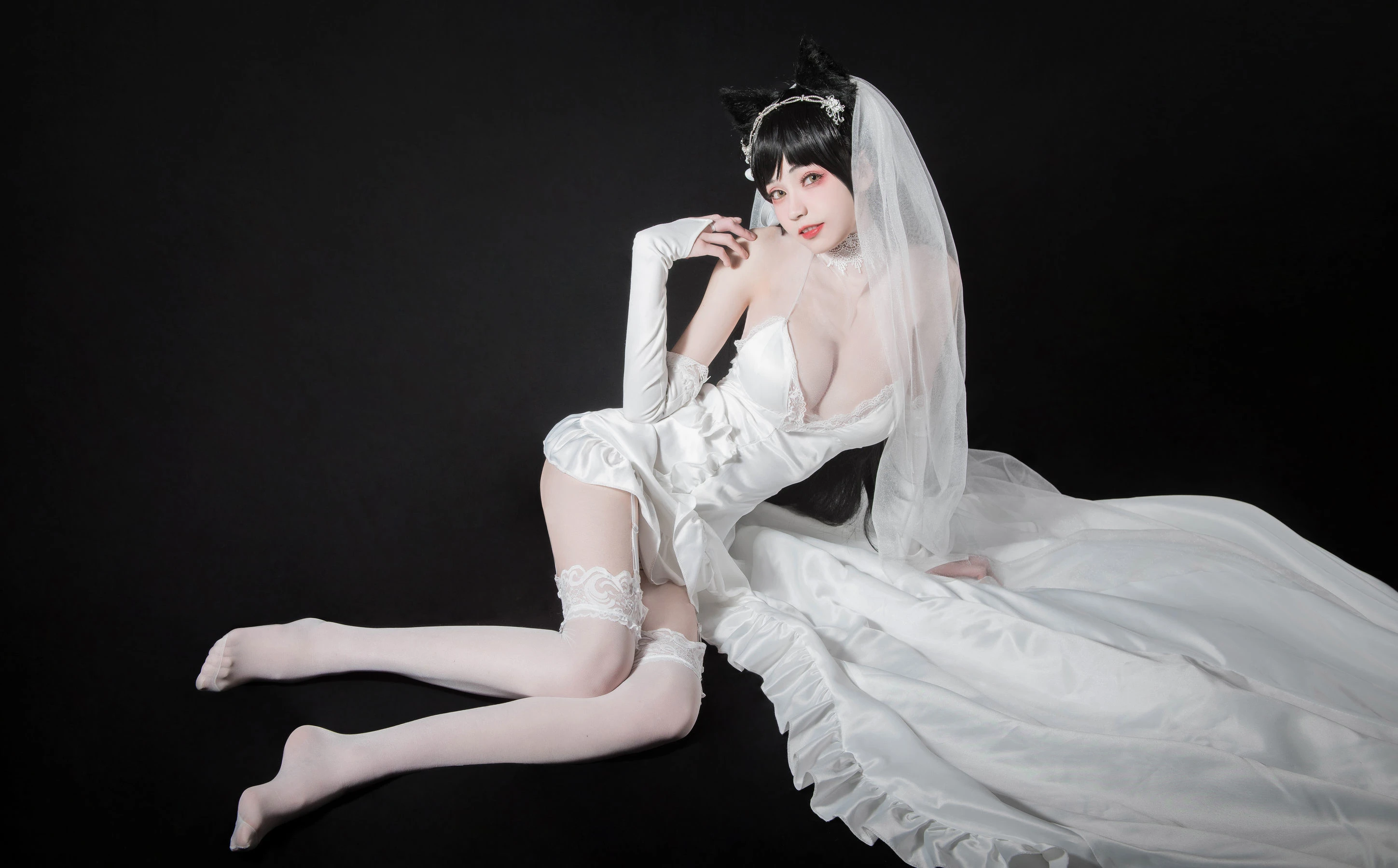 小妖精你的负卿 – 爱宕花嫁插图5