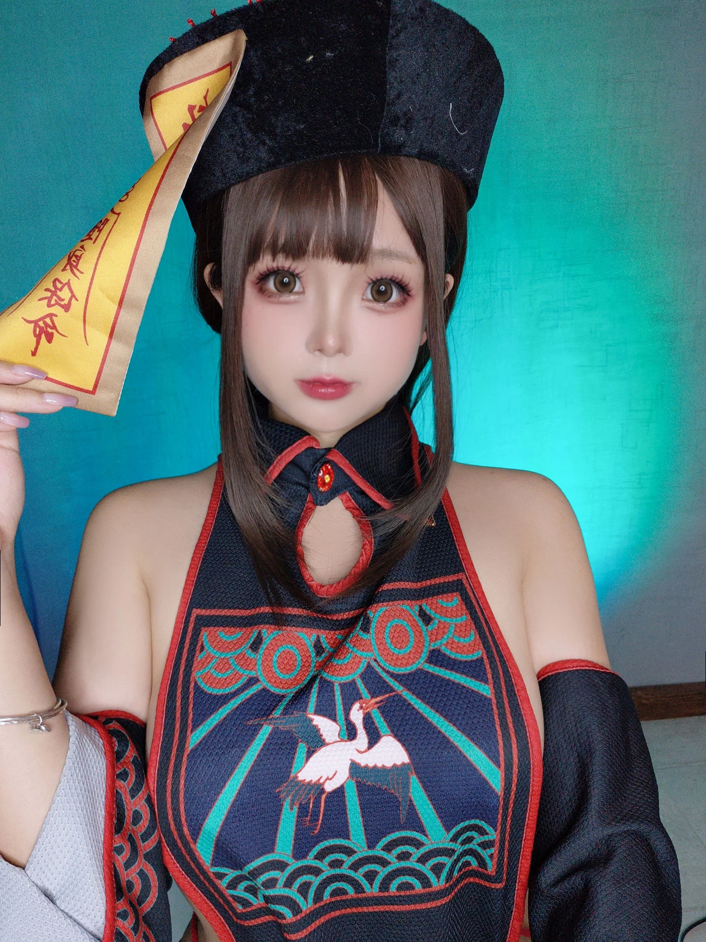 Cosplay日奈娇 – 万圣节 小僵尸 [40P]插图5