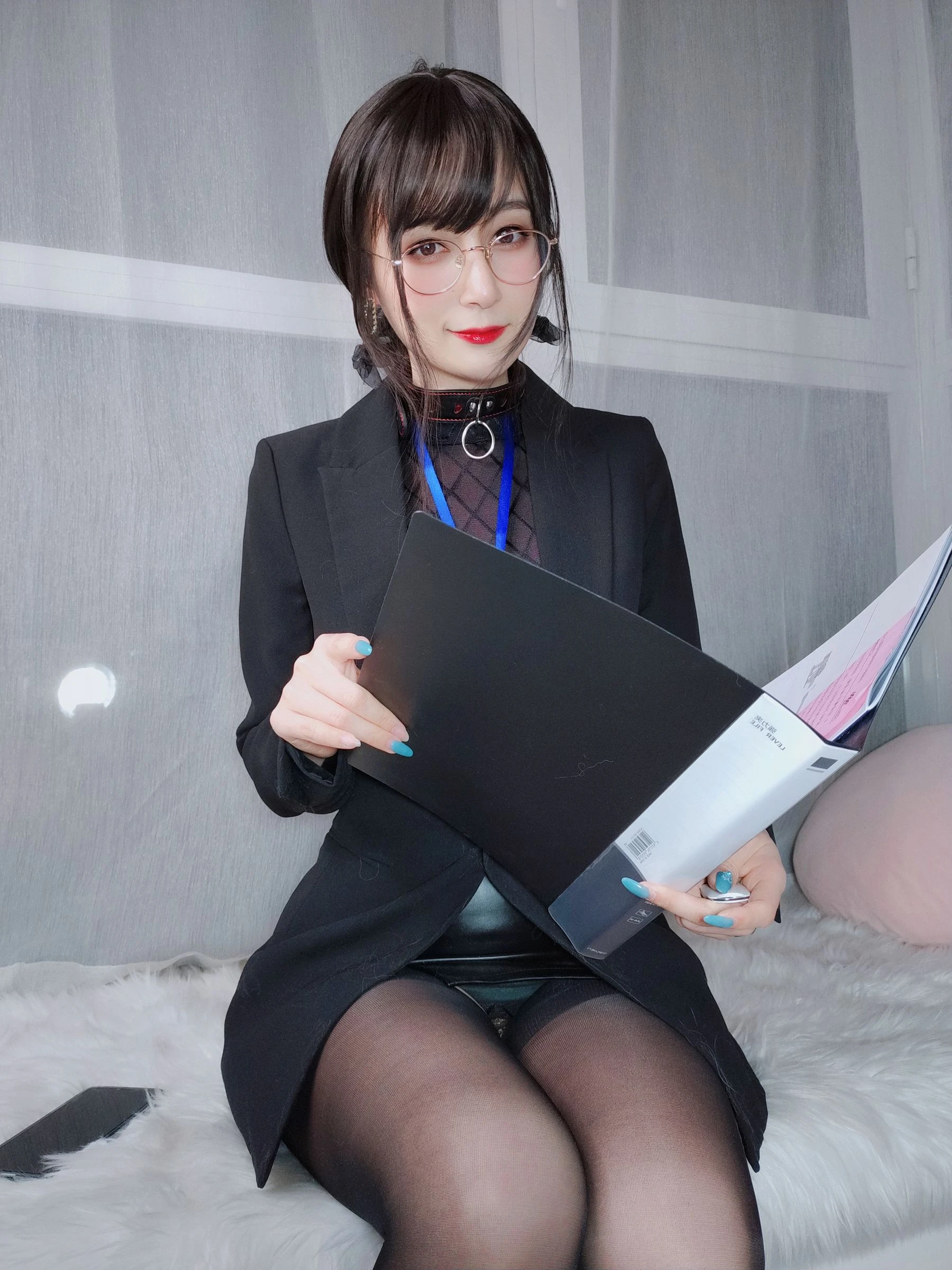 Coser小姐姐白银 – 黑丝情趣插图8