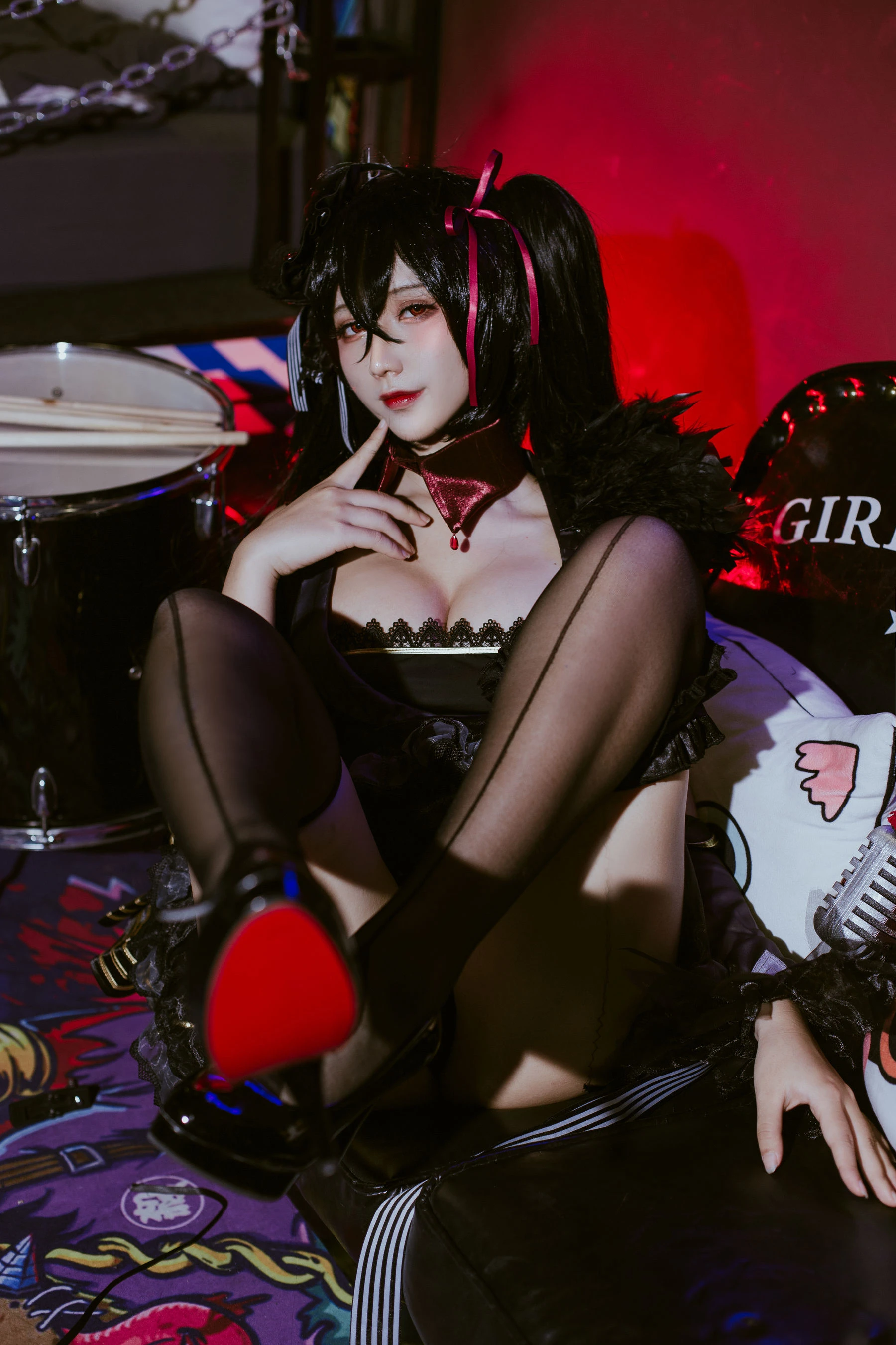 动漫博主九曲Jean – 大凤打歌服 [30P]插图3