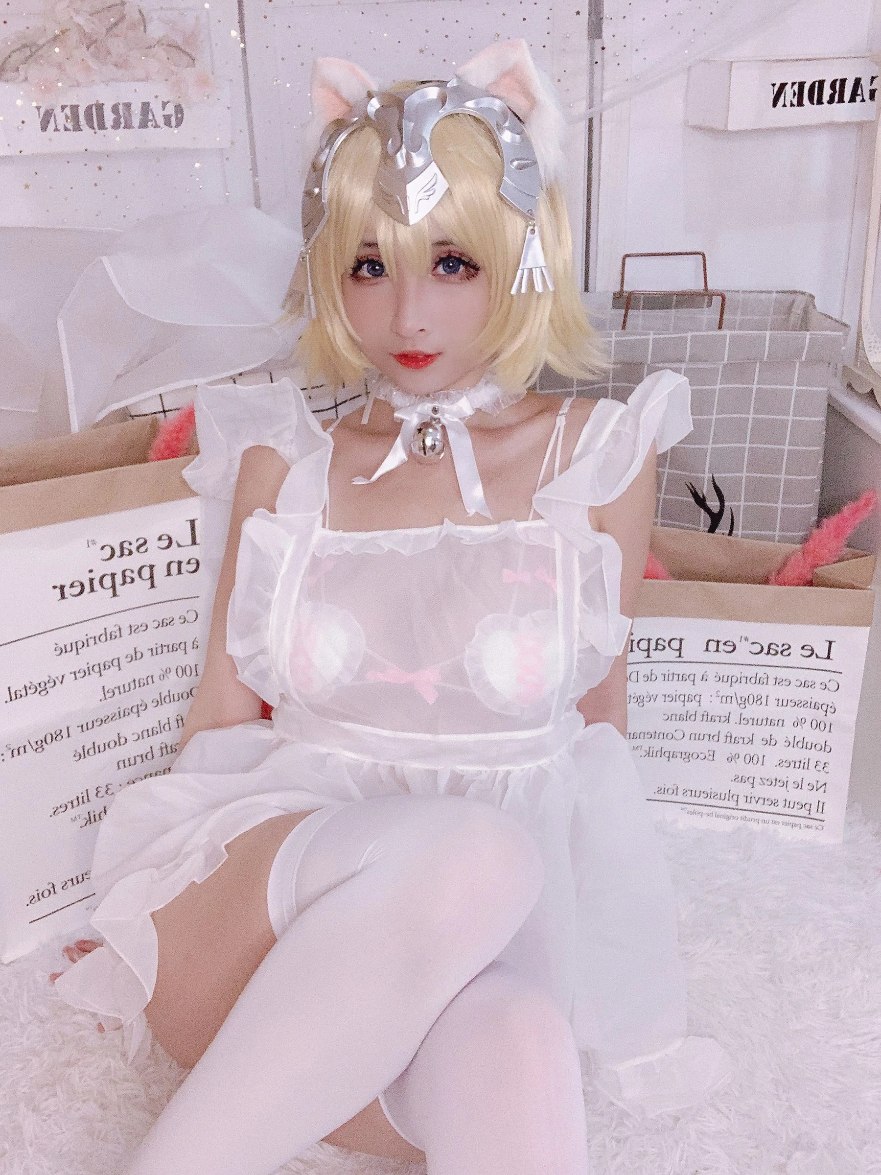 COS福利rioko凉凉子 – 白贞德女仆 [17P]插图6
