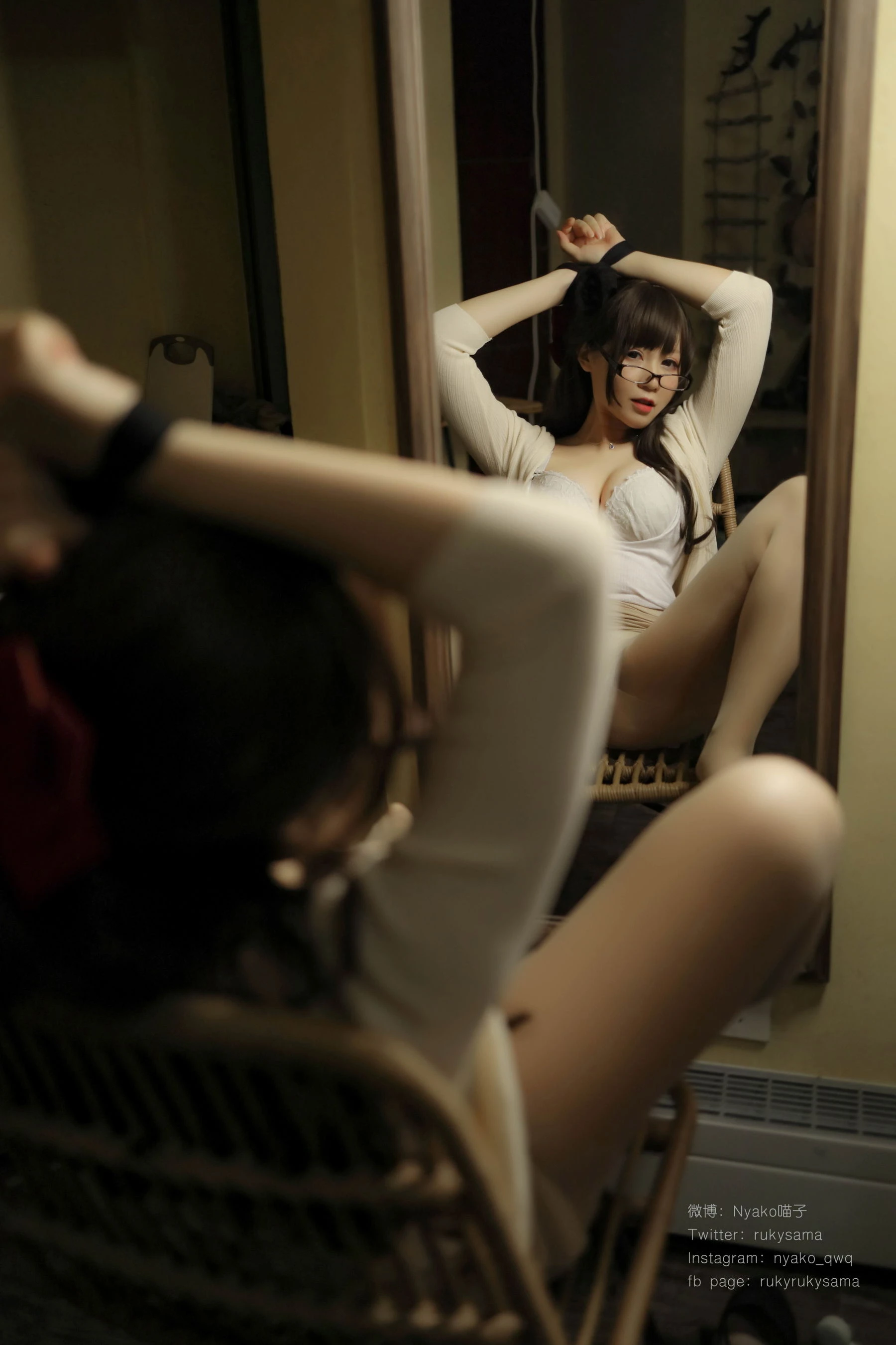 萌妹子Nyako喵子 – 縛られたの人妻 [124P]插图4
