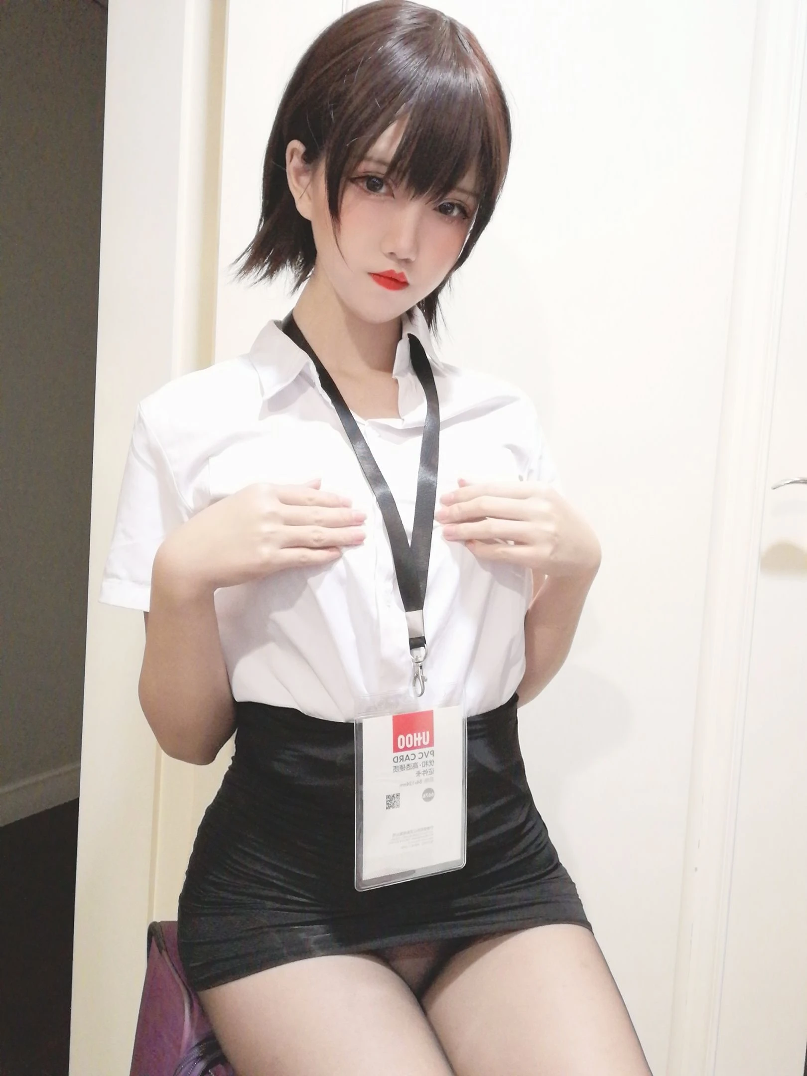 鬼马少女阿薰kaOri 黑丝OL插图1