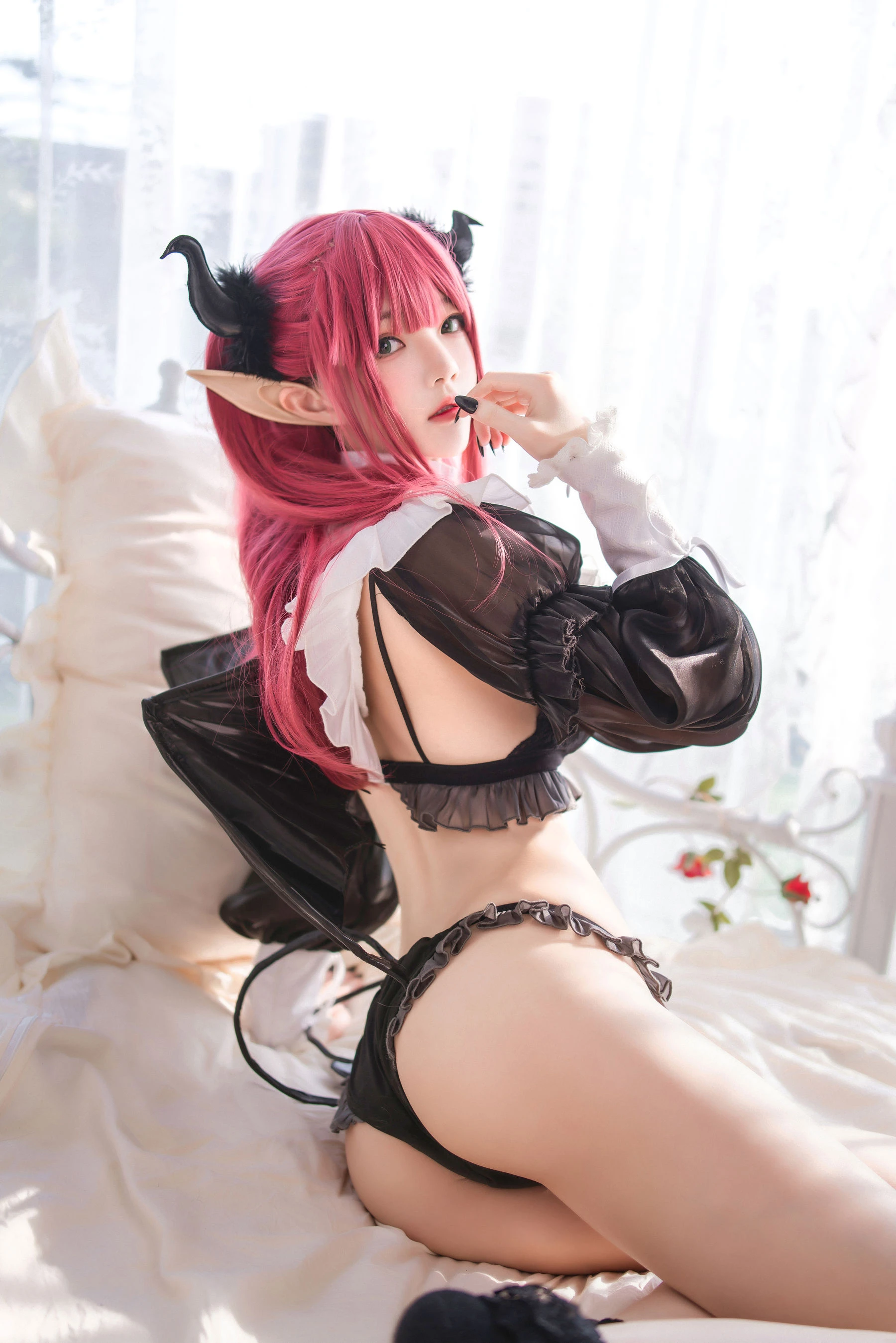 桜桃喵 – 喜多川海梦 魅魔 [66P]插图6