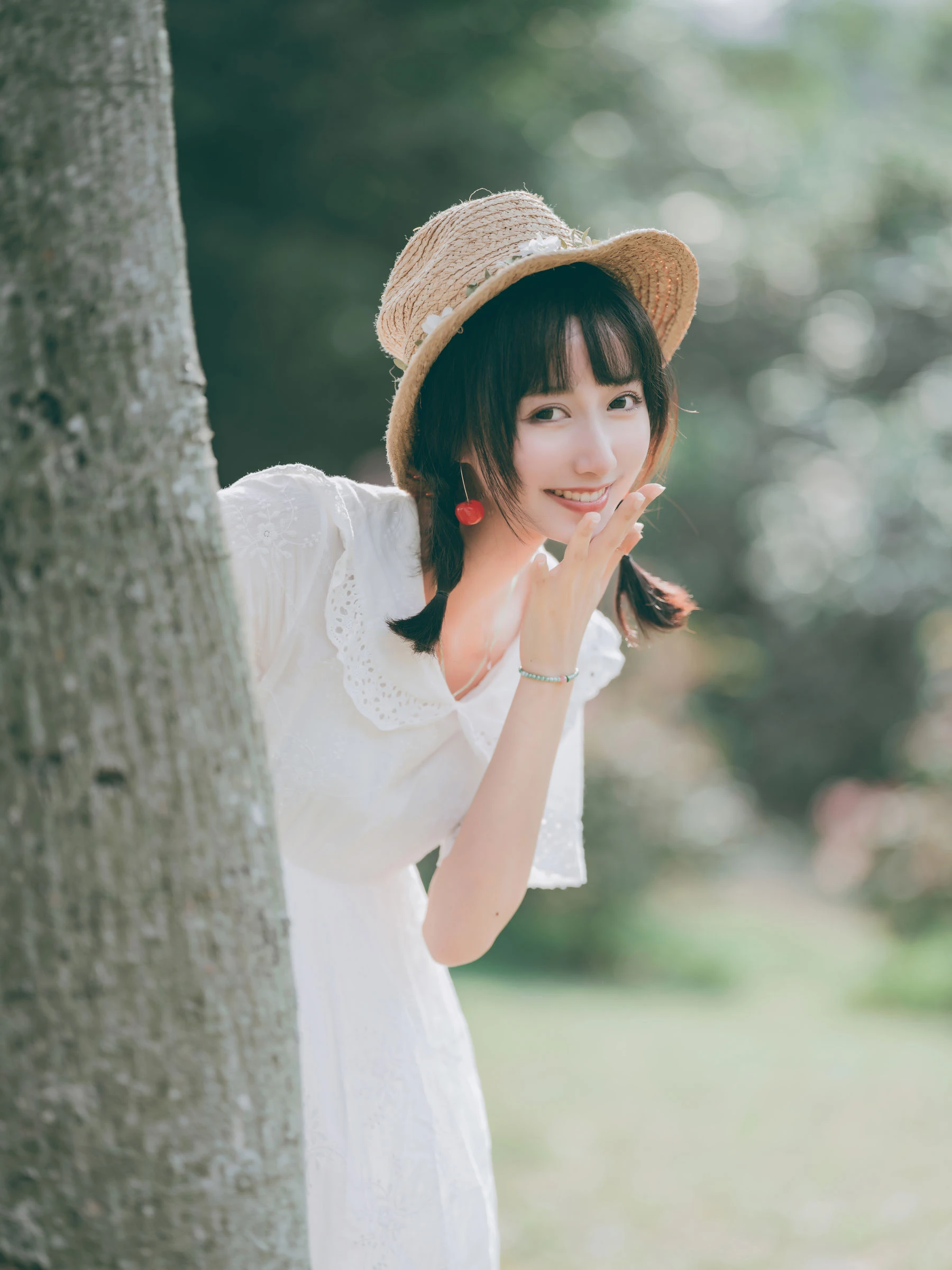 萌系小姐姐木绵绵OwO – 夏日彩虹高清在线免费欣赏–微密图社-微密图社