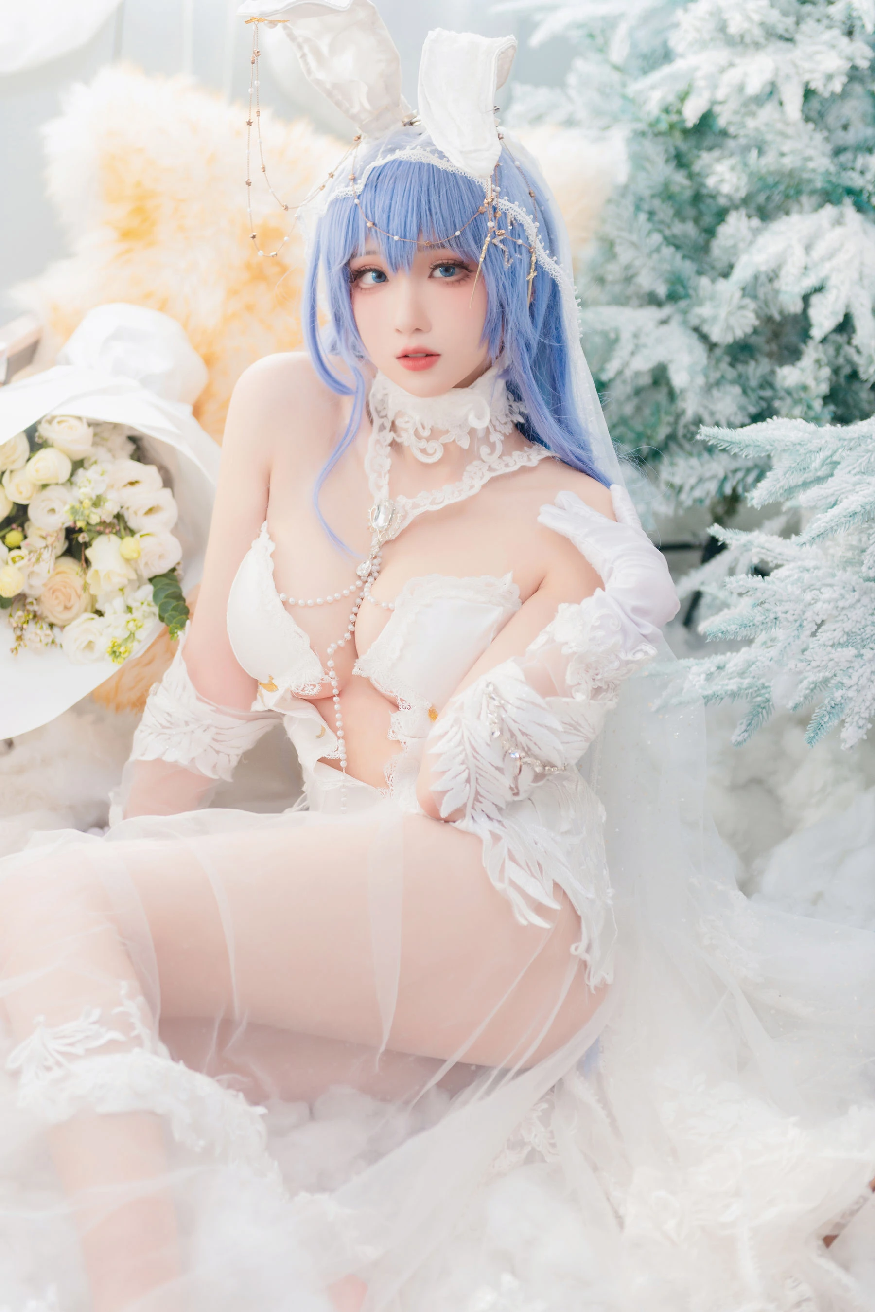 瓦斯塔亚小龙虾 – 碧蓝航线新泽西 花园白雪之仪 [26P]插图10