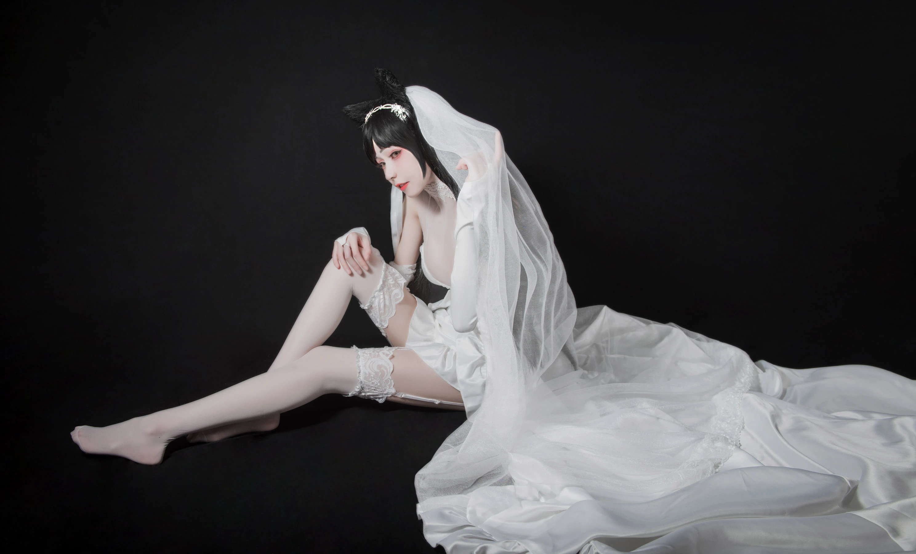 小妖精你的负卿 – 爱宕花嫁插图2