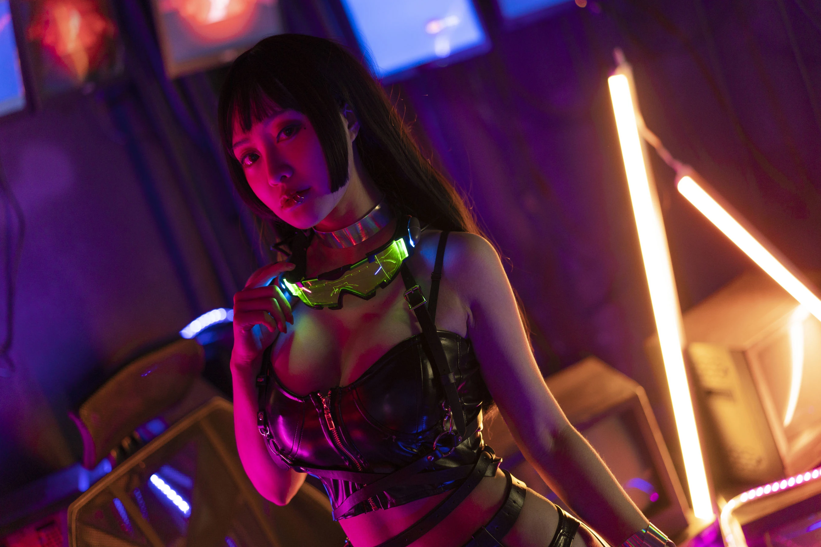 动漫博主脱尾巴Mizuki – 赛博朋克 [40P]插图1