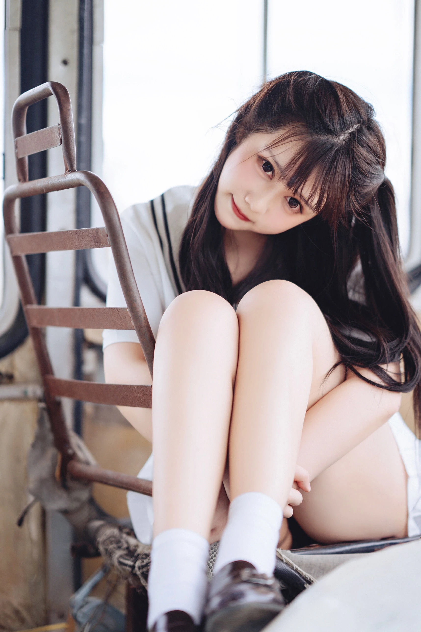 微博福利姬镜酱 – 静夏之JK少女插图8
