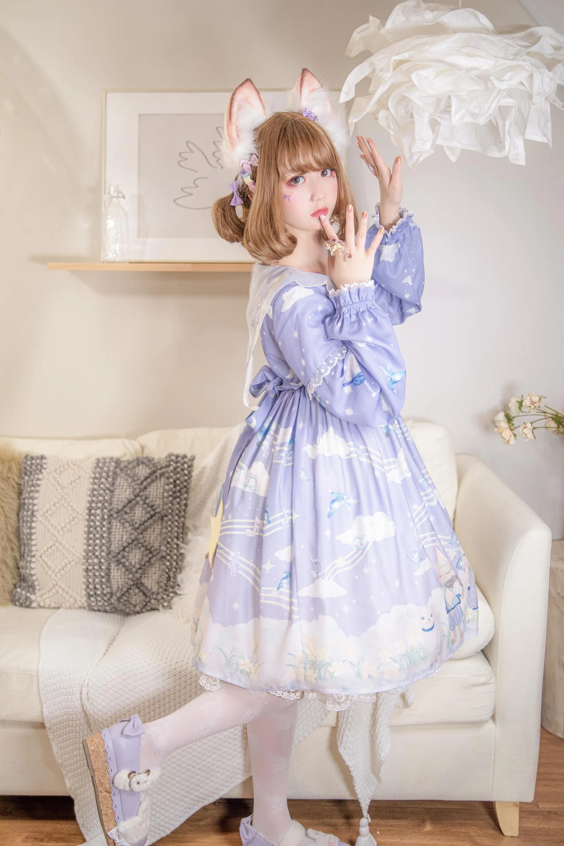 动漫博主弦音sic – Lolita乐队猫插图5