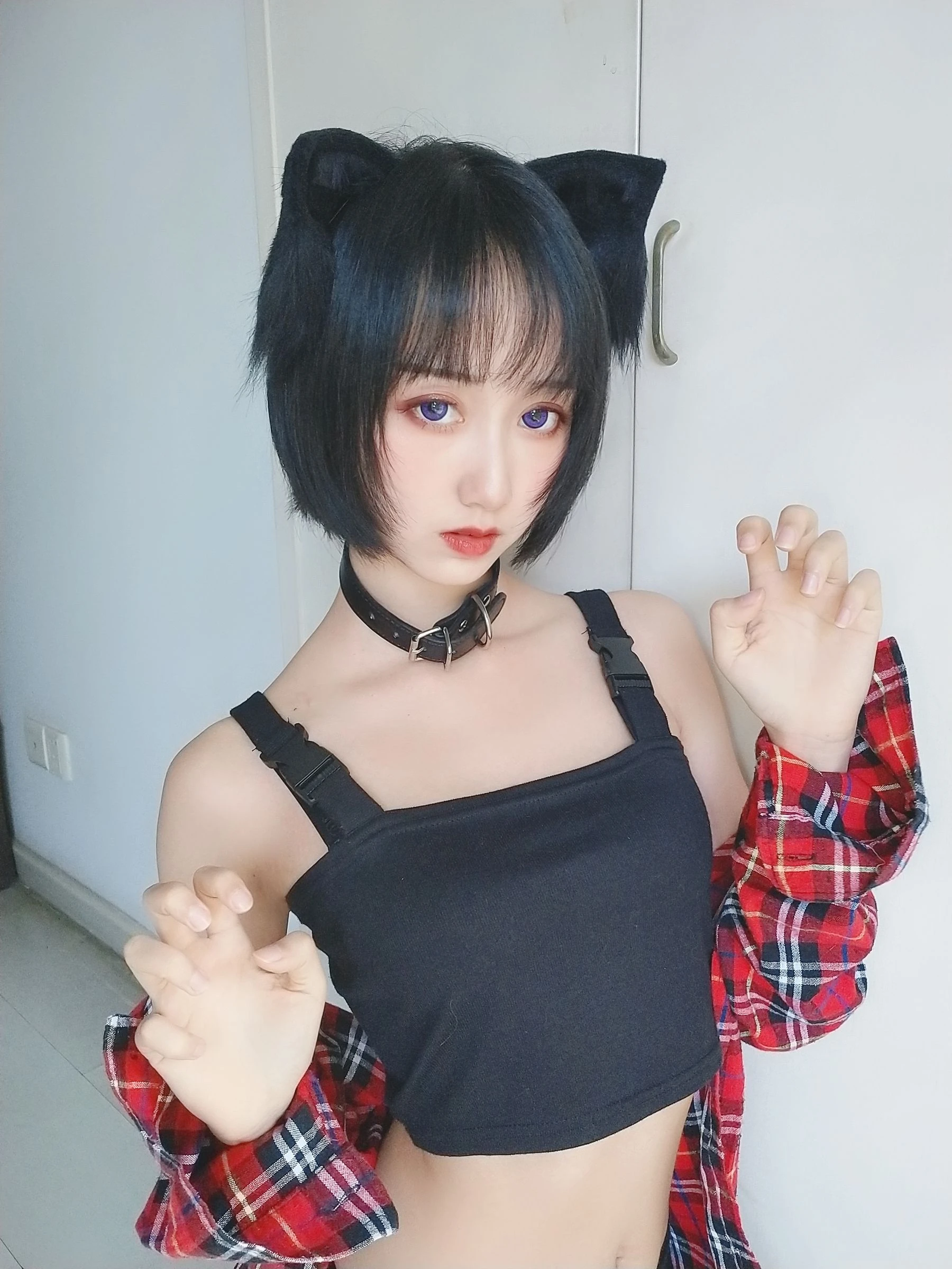 萌系小姐姐木绵绵OwO 不良猫高清在线免费欣赏–微密图社-微密图社