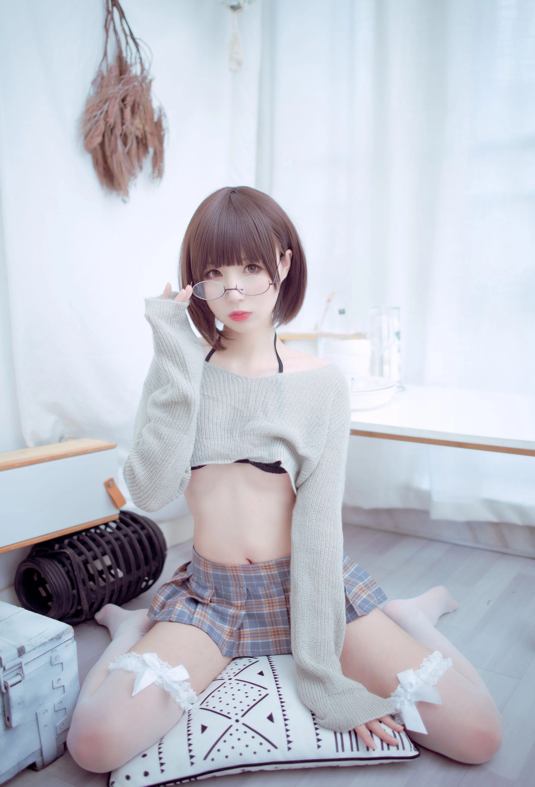 萌妹子南鸽 私房 [9P]插图1