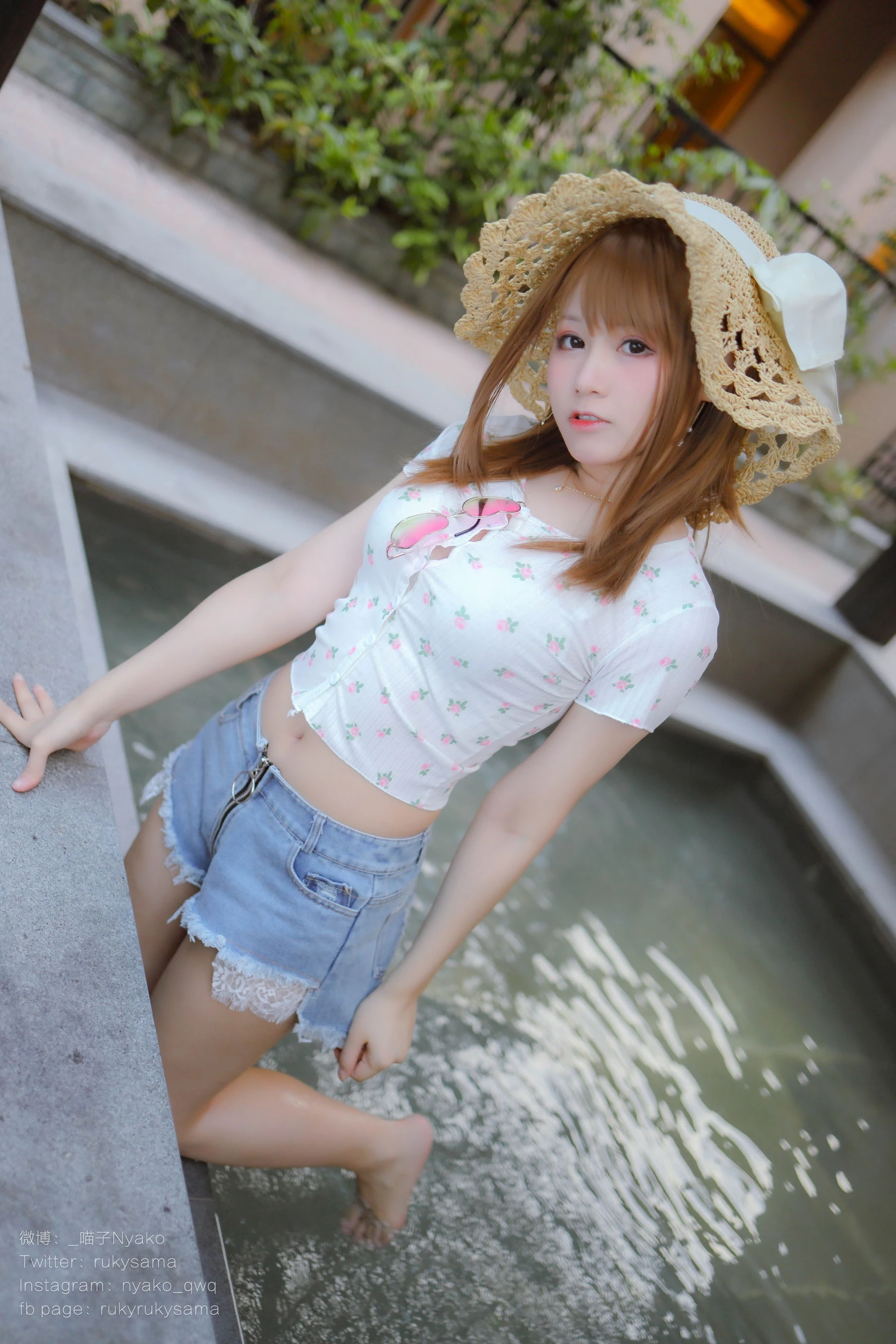 萌妹子Nyako喵子 – 温泉旅行插图3
