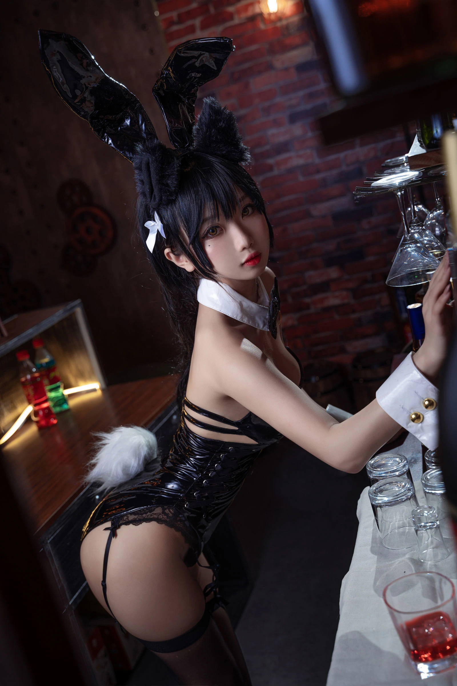 鬼畜瑶 – 黑色同人兔女郎插图2