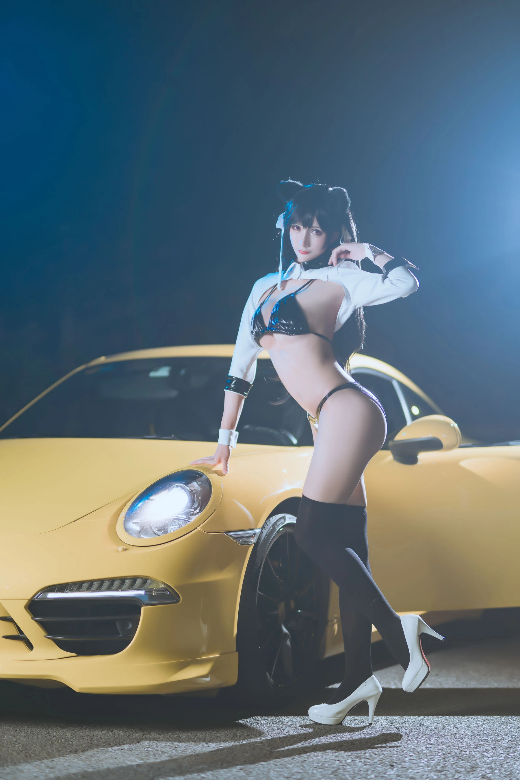 masaki雅祈 – 碧蓝航线 赛车爱宕高清在线免费欣赏–微密图社-微密图社