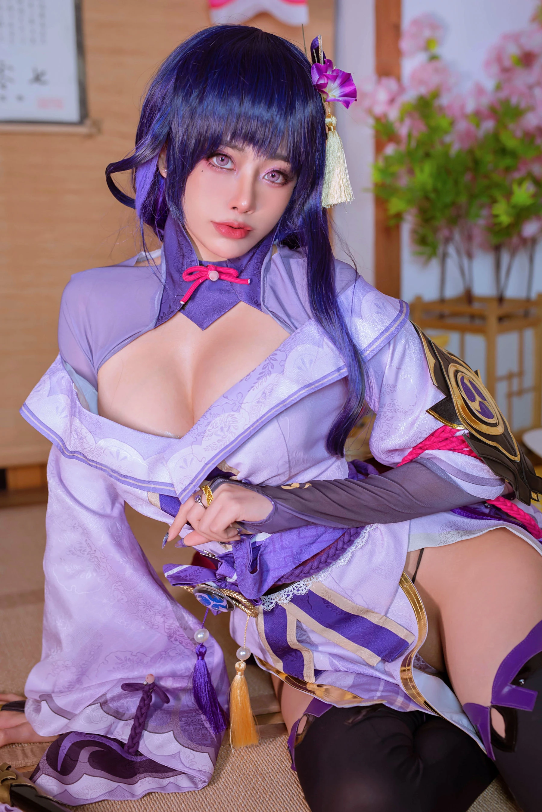 日本性感萝莉Byoru – Raiden Shogun插图5
