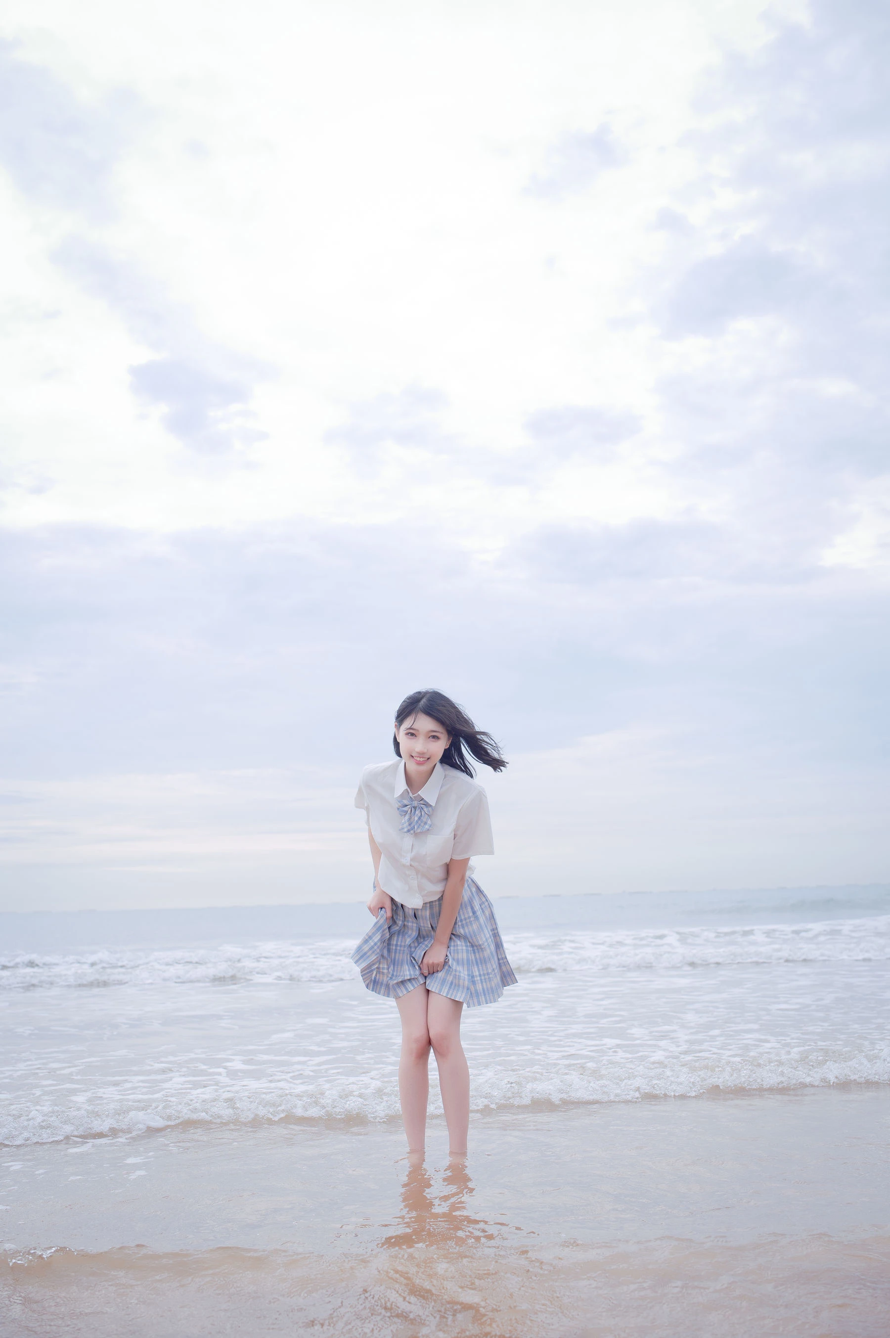 周叽是可爱兔兔 – 海边jk插图4